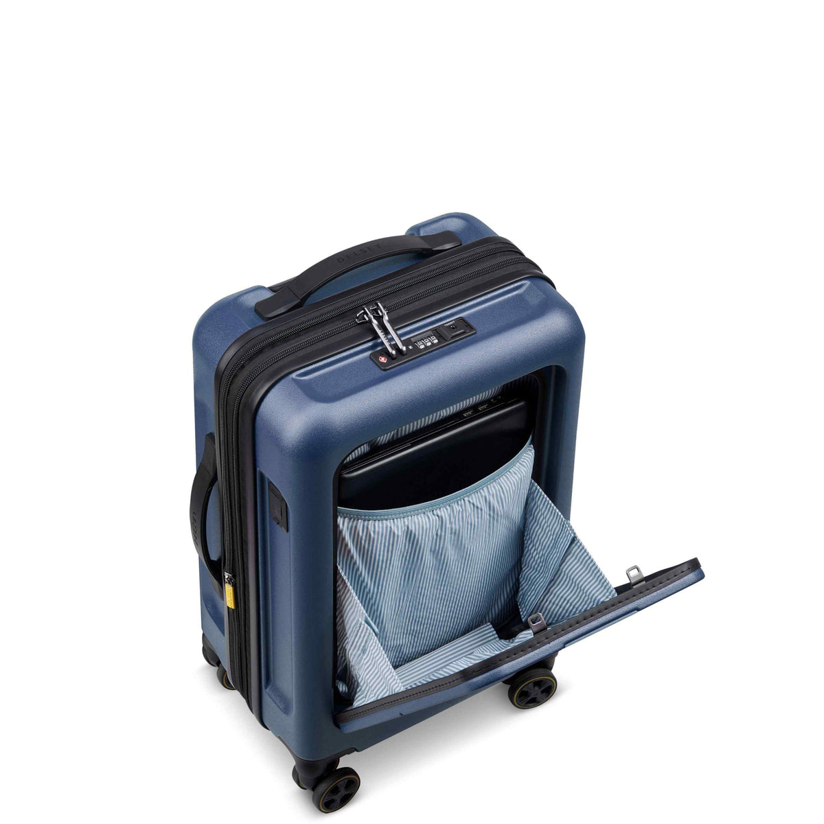 TURENNE 2.0 | 22-Inch Carry-On Suitcase - Roland Garros Edition, Navy blue