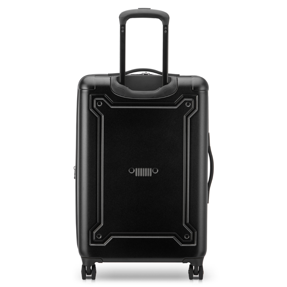 JH004C | 27-Inch Expandable Check-In Suitcase, Black