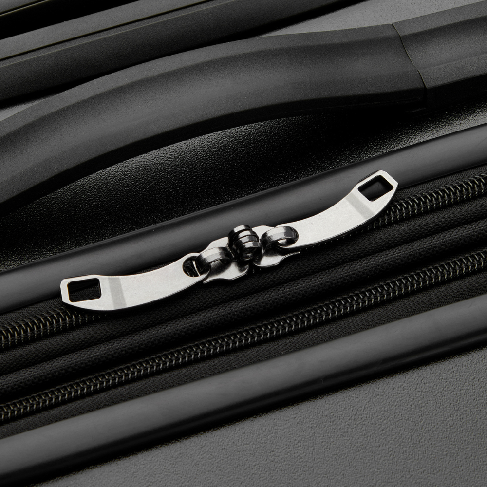 JH004C | 27-Inch Expandable Check-In Suitcase, Black