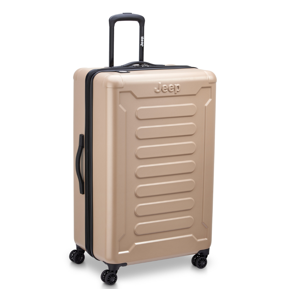 JH004C | 32-Inch Expandable Check-In Suitcase, Beige
