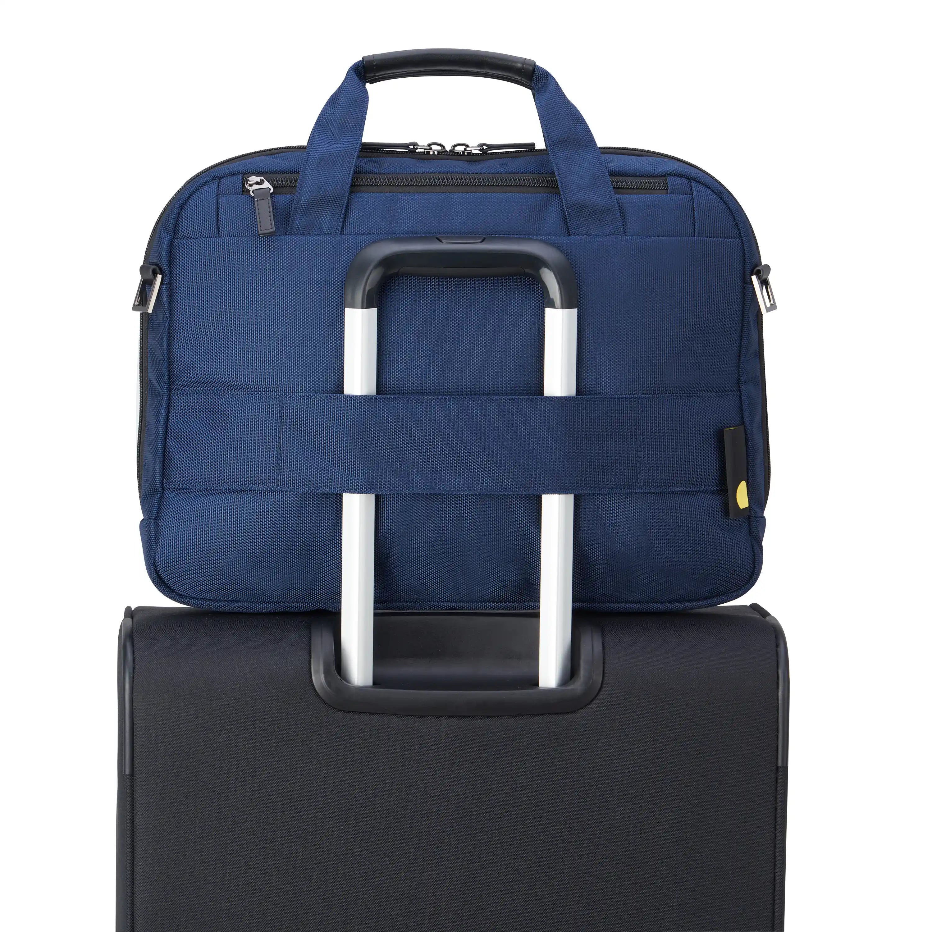 WAGRAM| Sacoche Ordinateur 15.6 Pouces BLEU MARINE