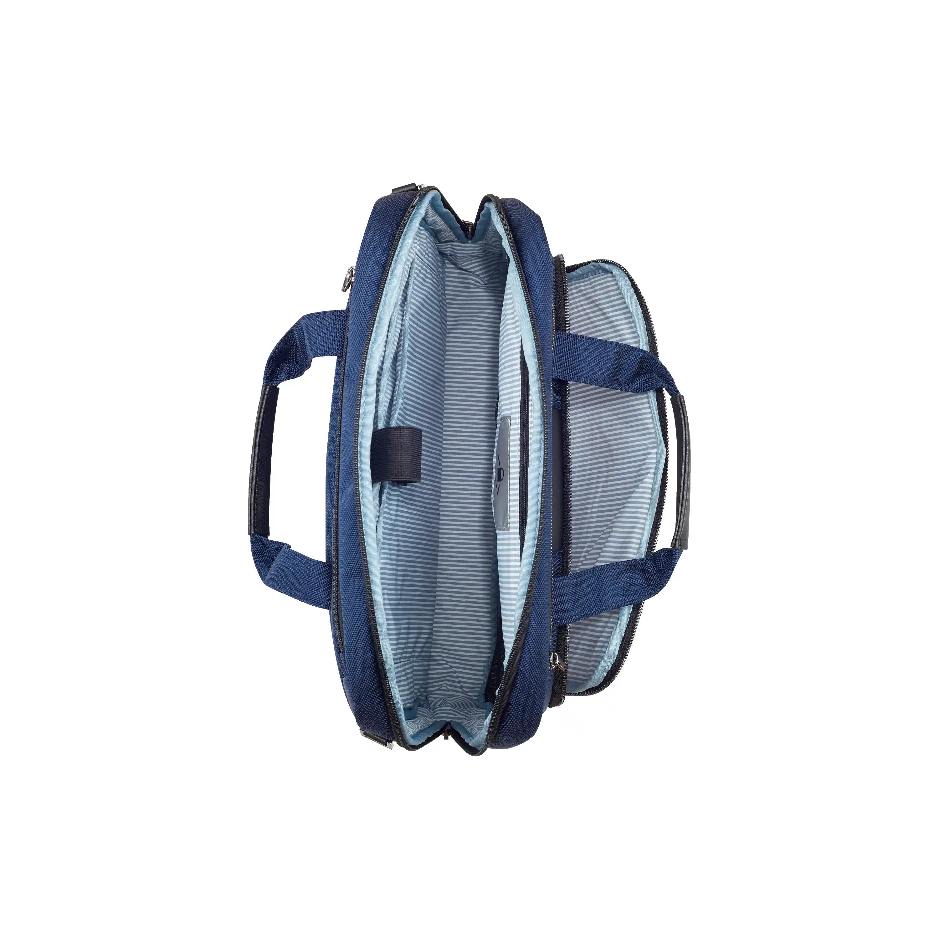 WAGRAM| Sacoche Ordinateur 15.6 Pouces BLEU MARINE