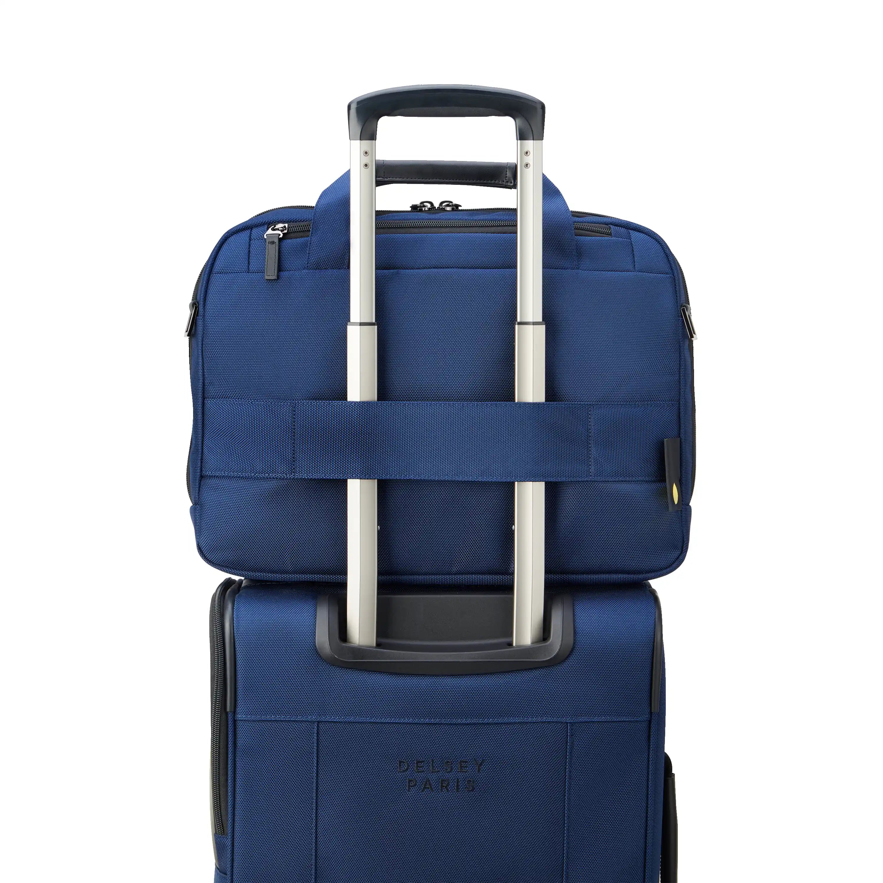 WAGRAM| Sacoche Ordinateur 15.6 Pouces BLEU MARINE
