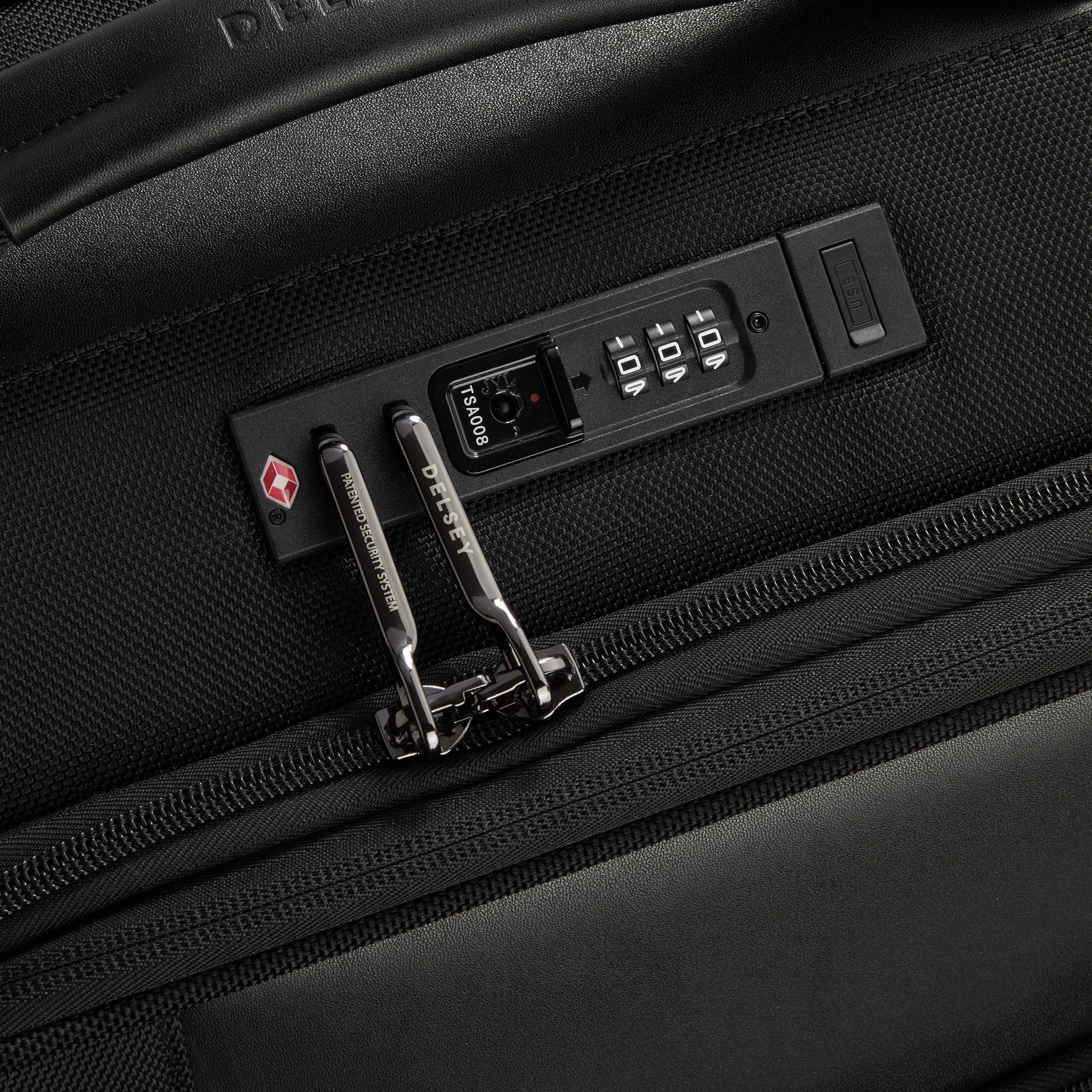 WAGRAM| Valise Cabine Extensible 58 CM NOIR