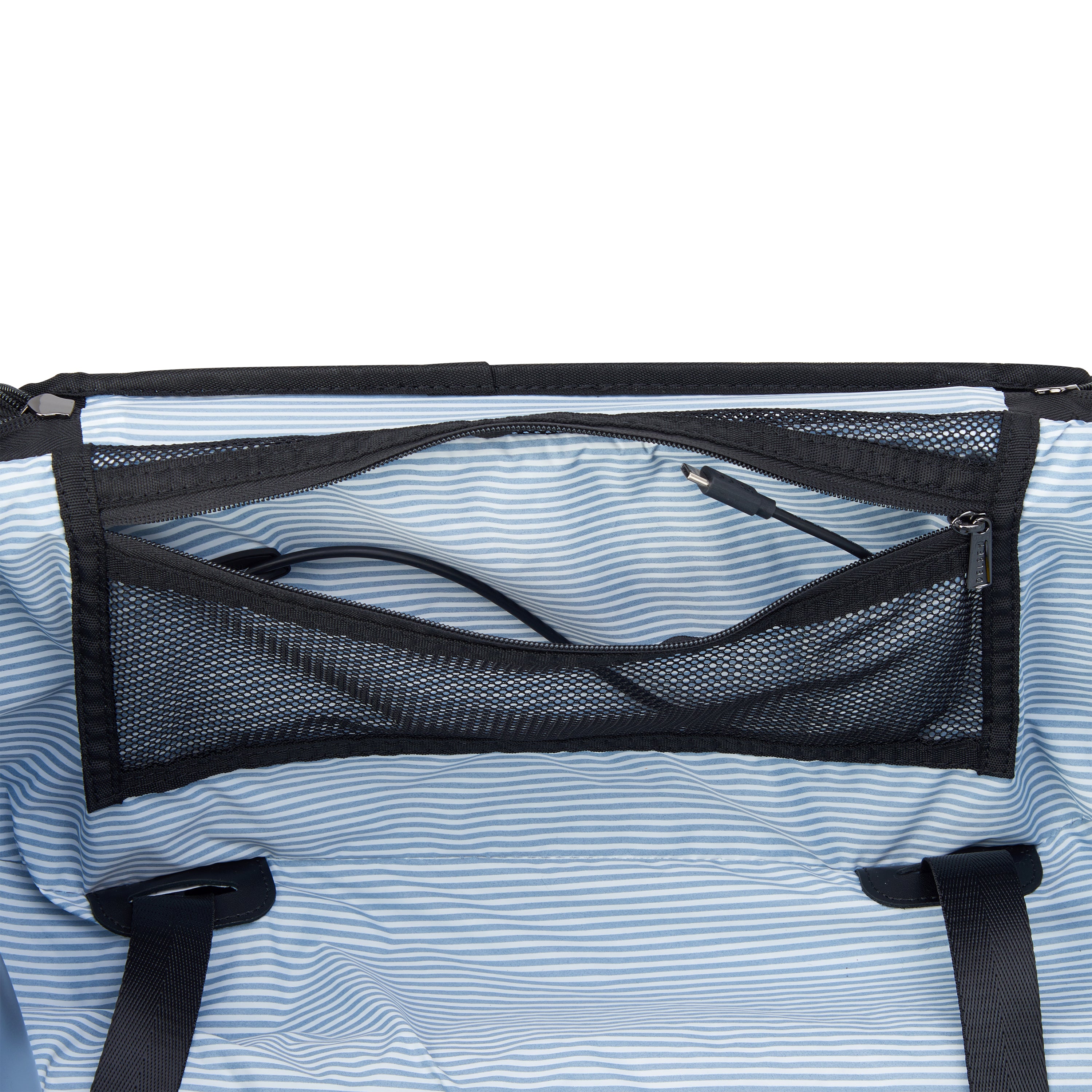 WAGRAM| Valise Cabine Extensible 58 CM NOIR