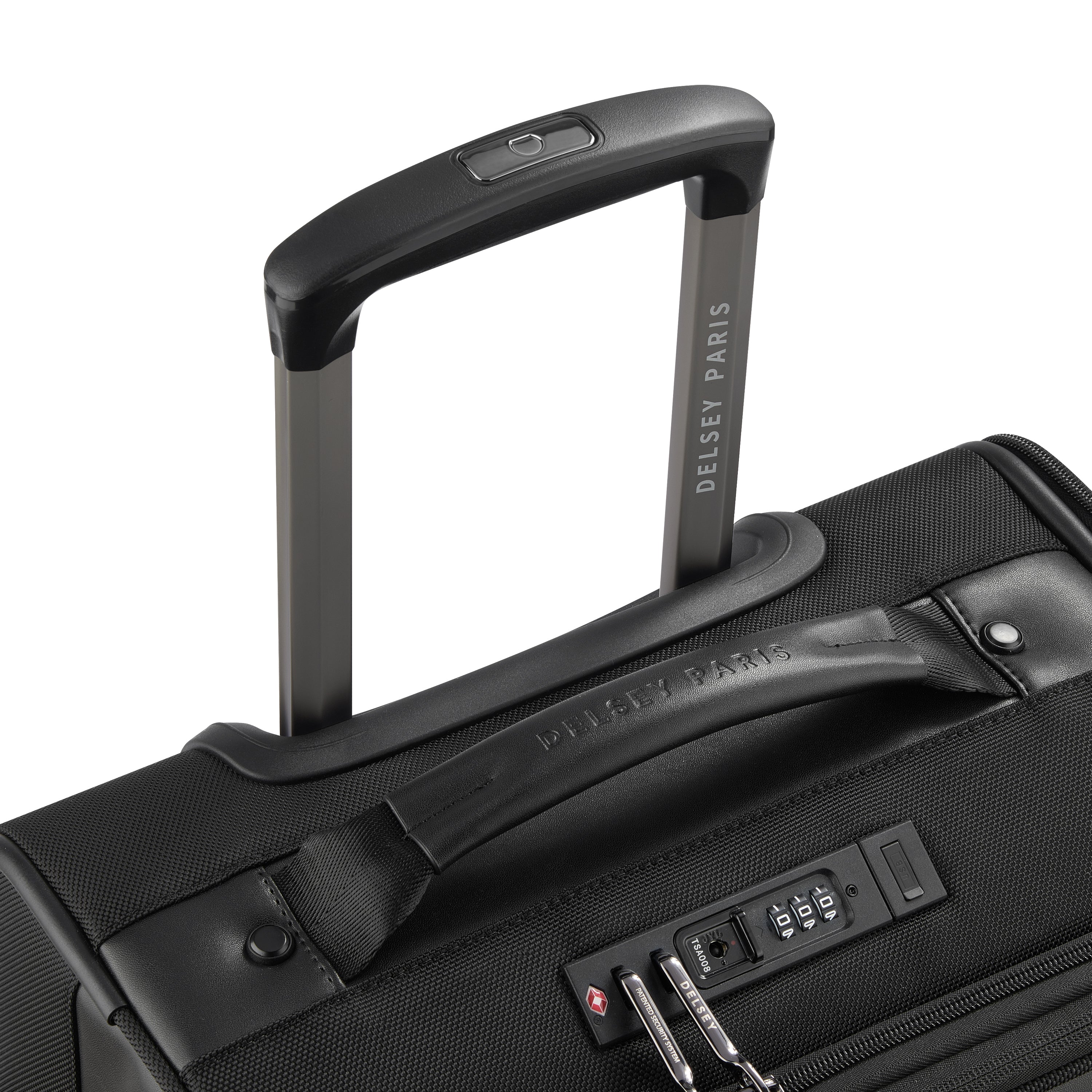 WAGRAM| Valise Cabine Extensible 58 CM NOIR