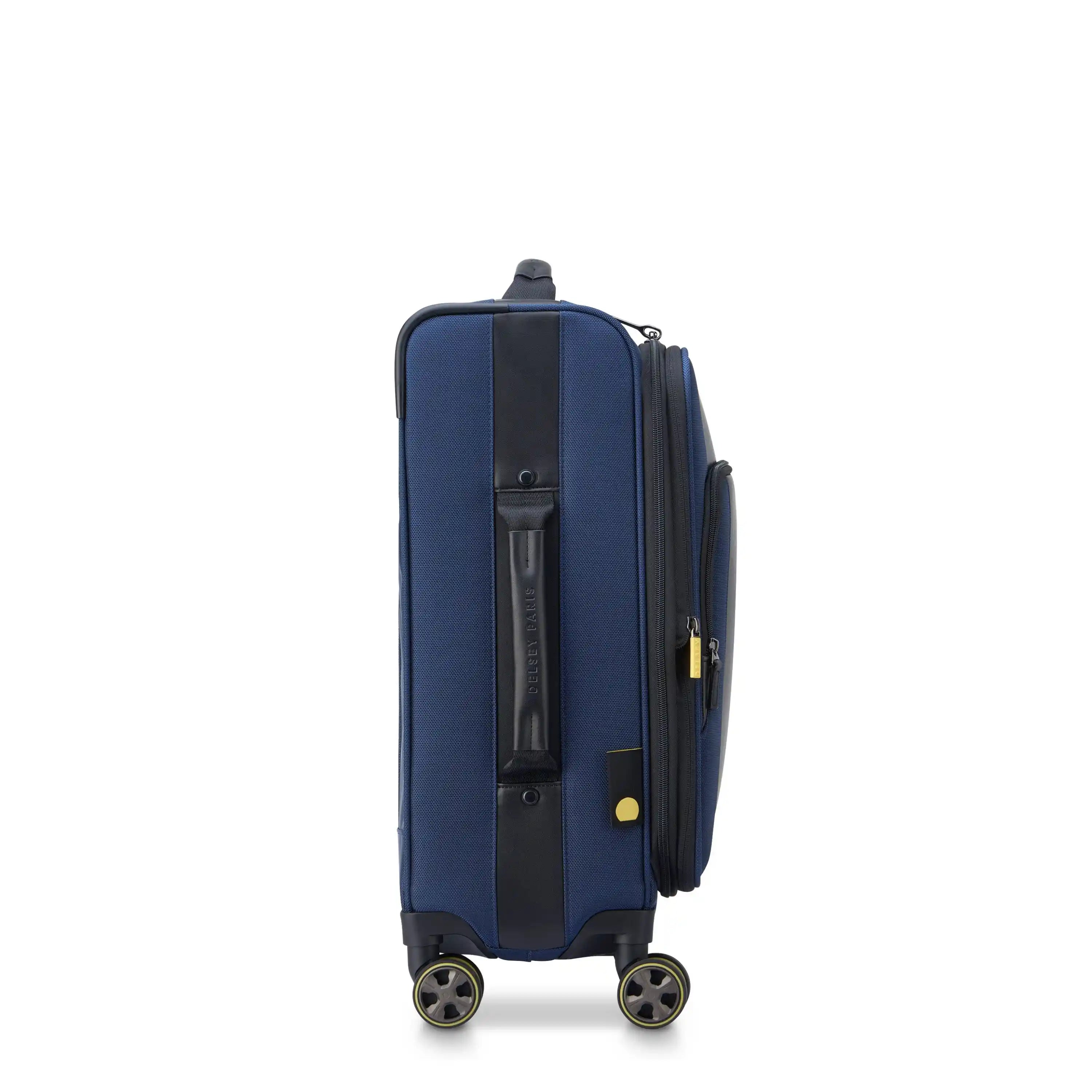 WAGRAM| Valise Cabine Extensible 58 CM BLEU MARINE