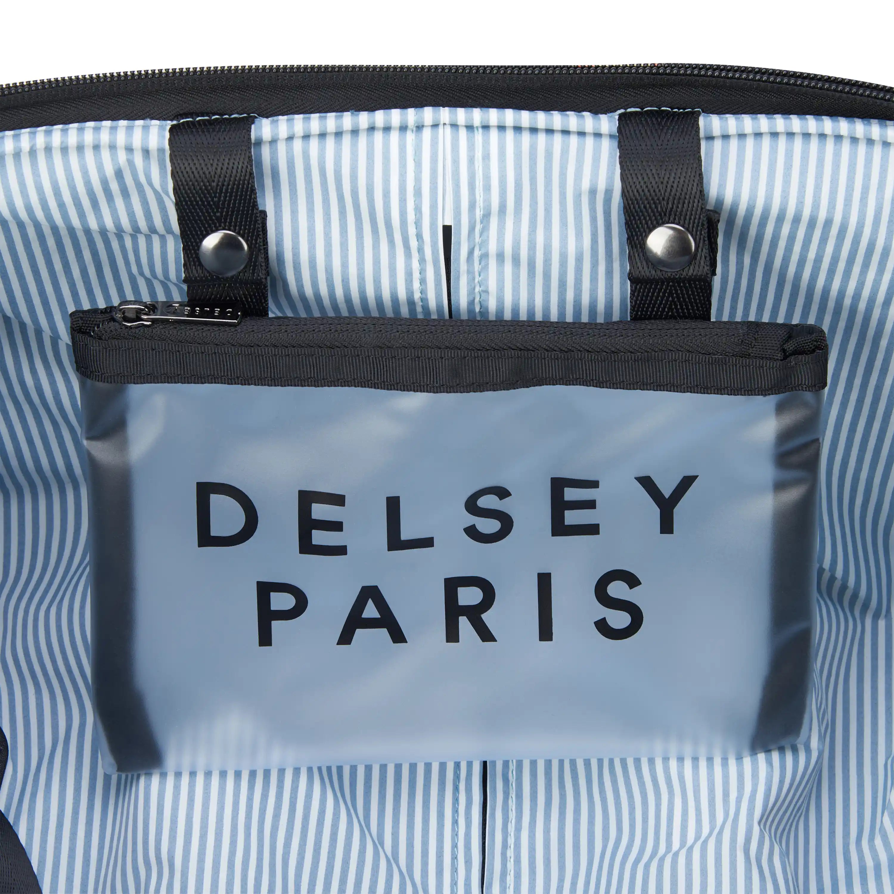 WAGRAM| Valise Cabine Extensible 58 CM BLEU MARINE