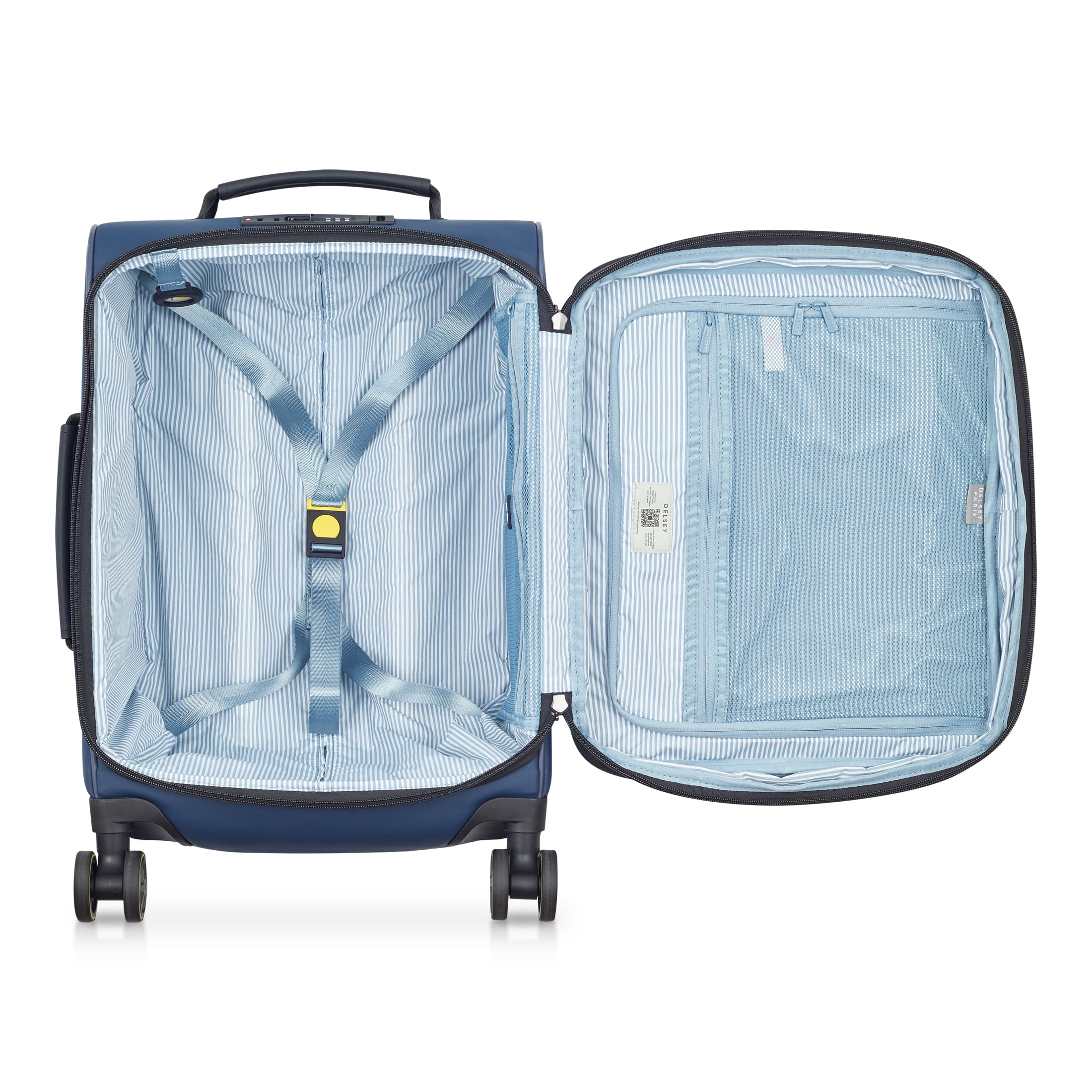TURENNE SOFT| Valise Cabine 58 CM BLEU NUIT