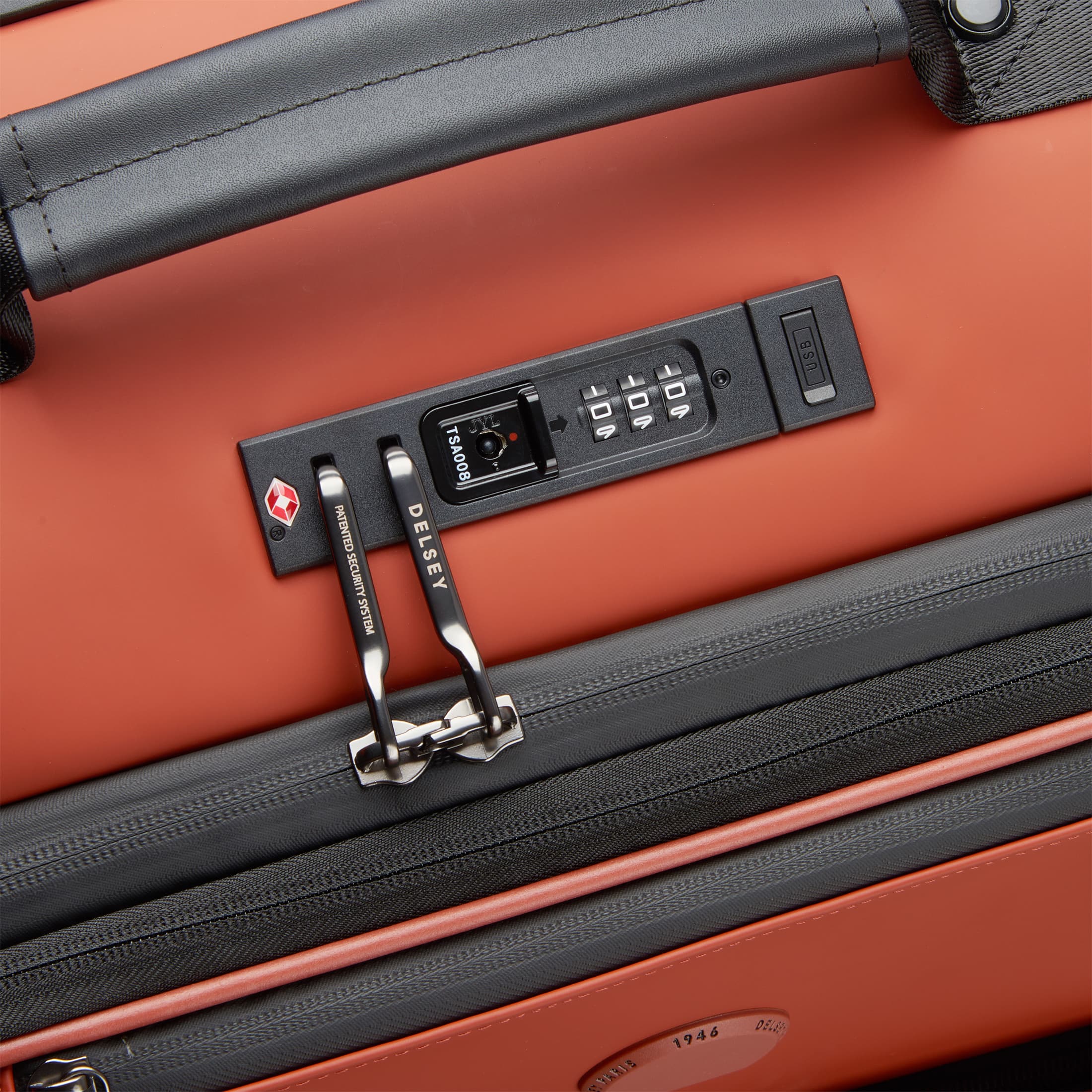 TURENNE SOFT| Valise Cabine 58 CM BRIQUE