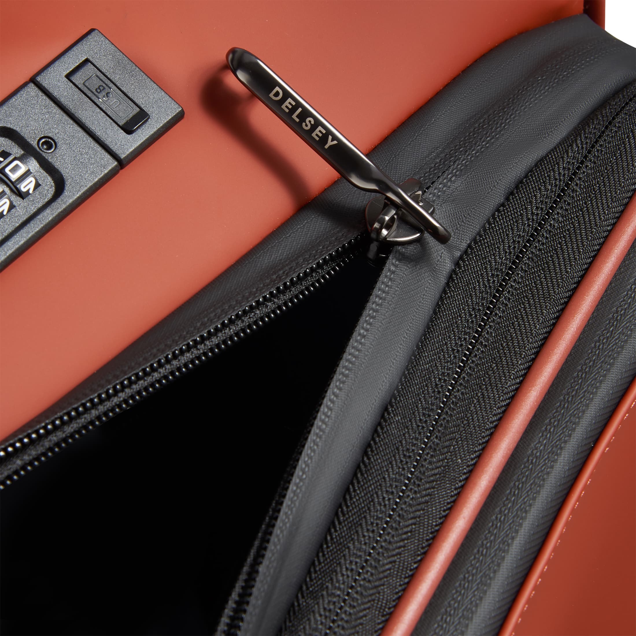 TURENNE SOFT| Valise Cabine 58 CM BRIQUE