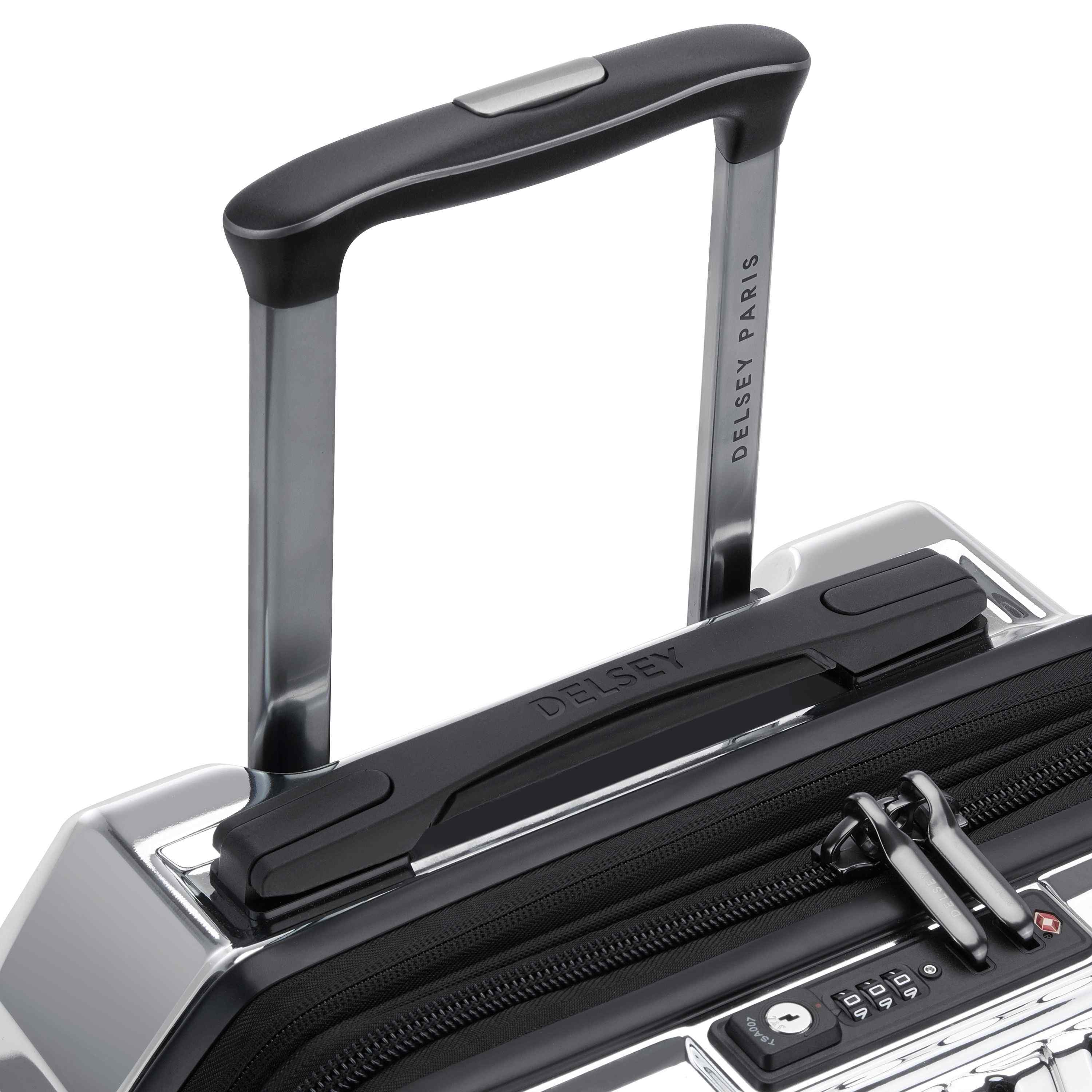 REMPART| Valise Cabine Extensible 55 CM CHROME