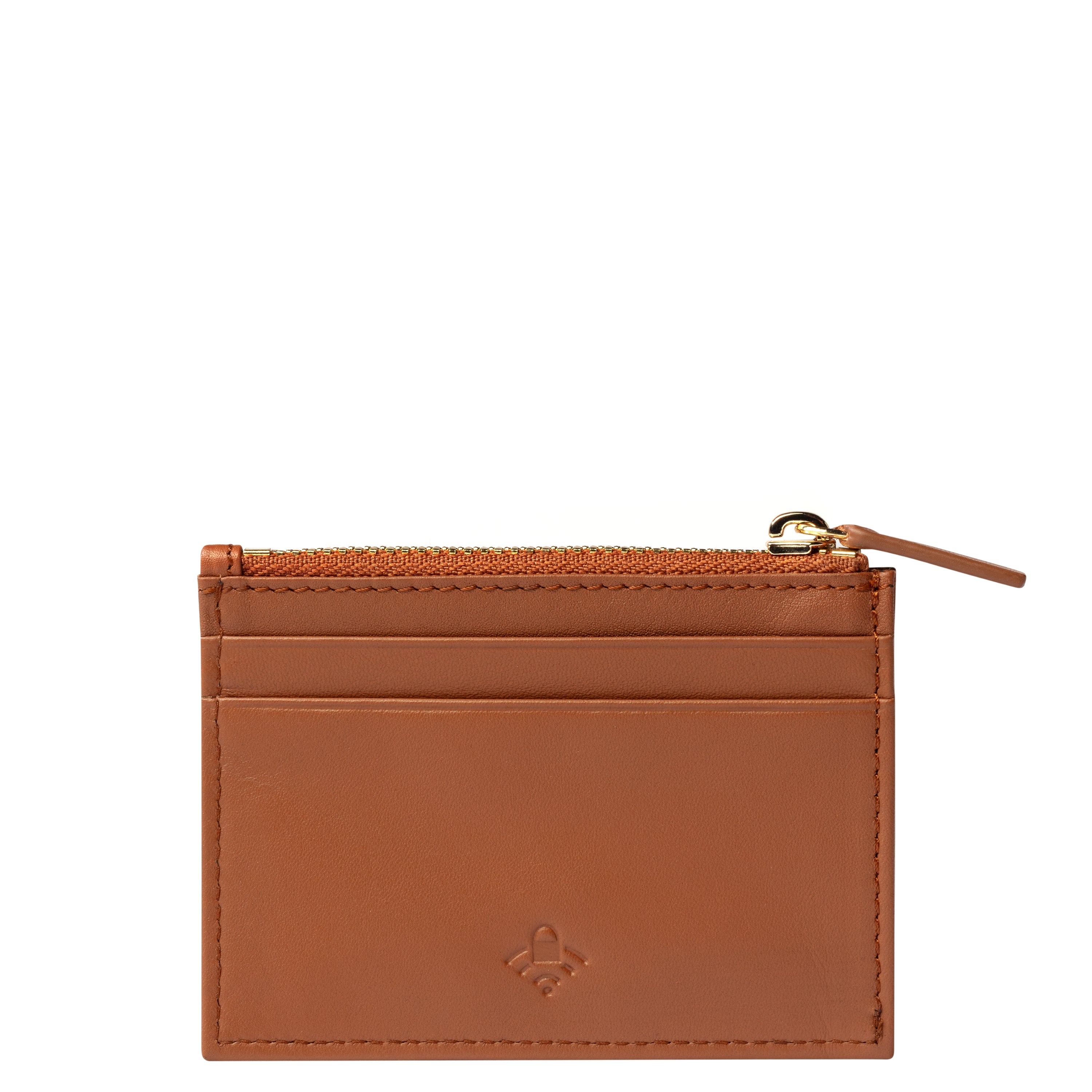 LE CUIR LISSE| Porte-Monnaie en Cuir COGNAC