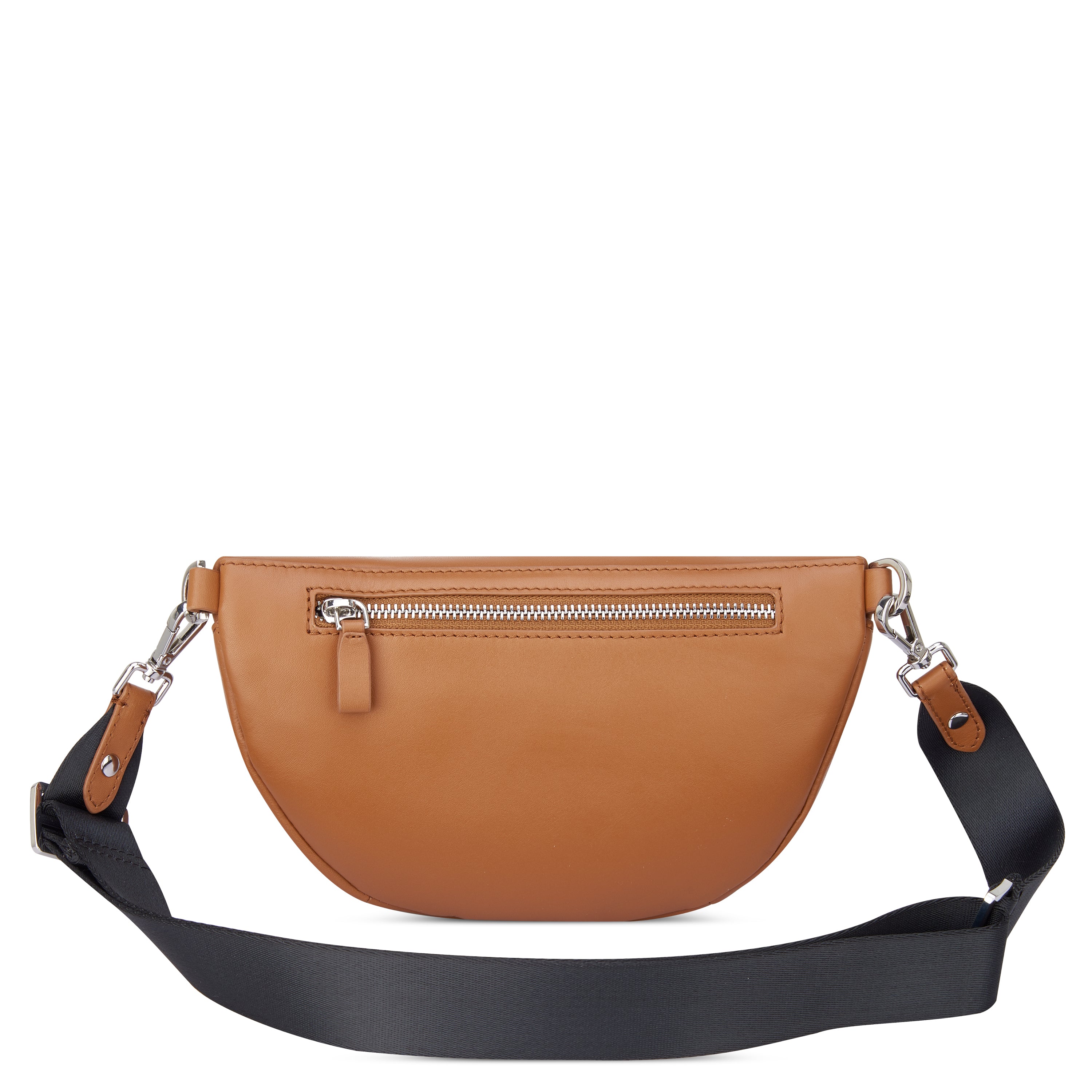 LE CUIR LISSE| Sac Banane en Cuir COGNAC