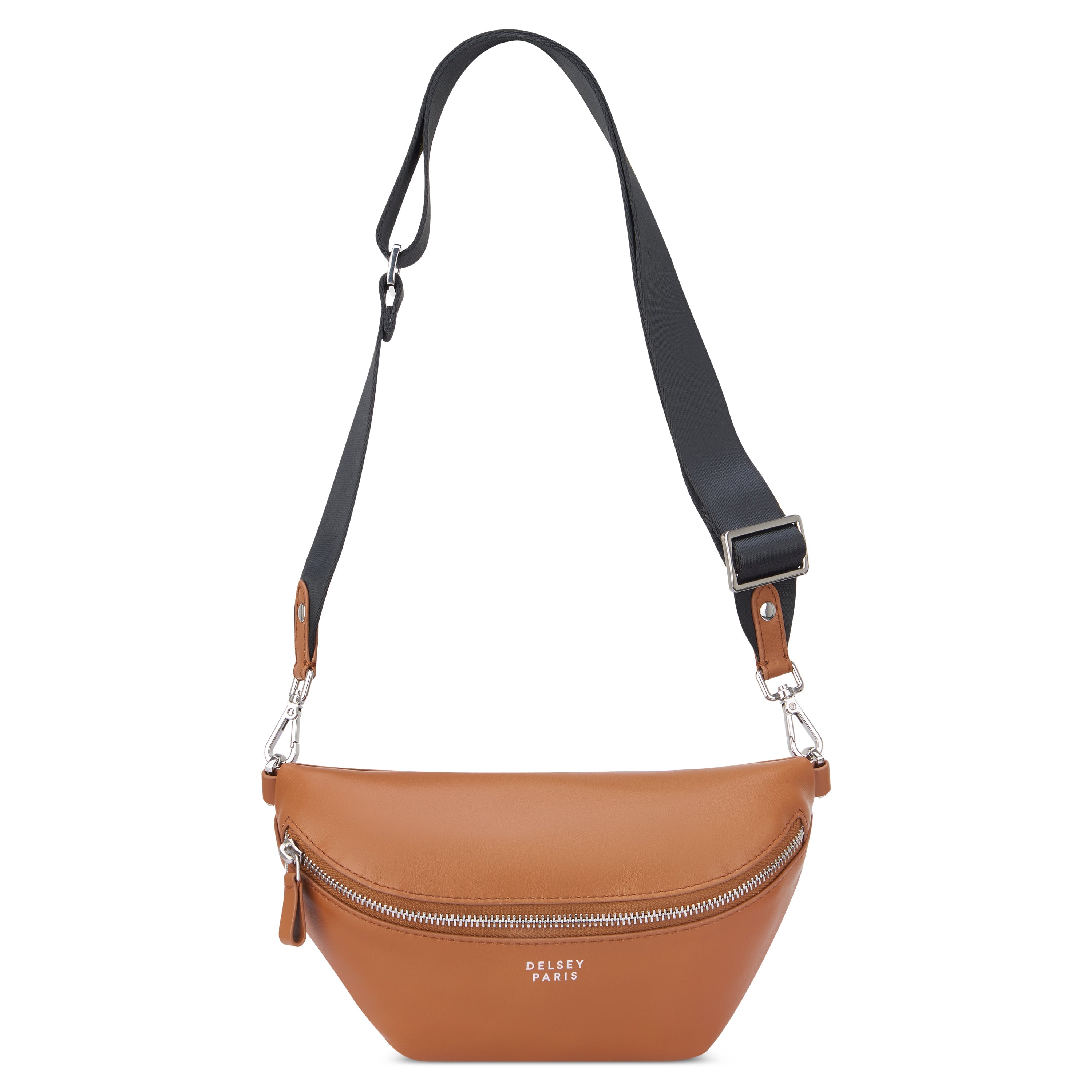 LE CUIR LISSE| Sac Banane en Cuir COGNAC