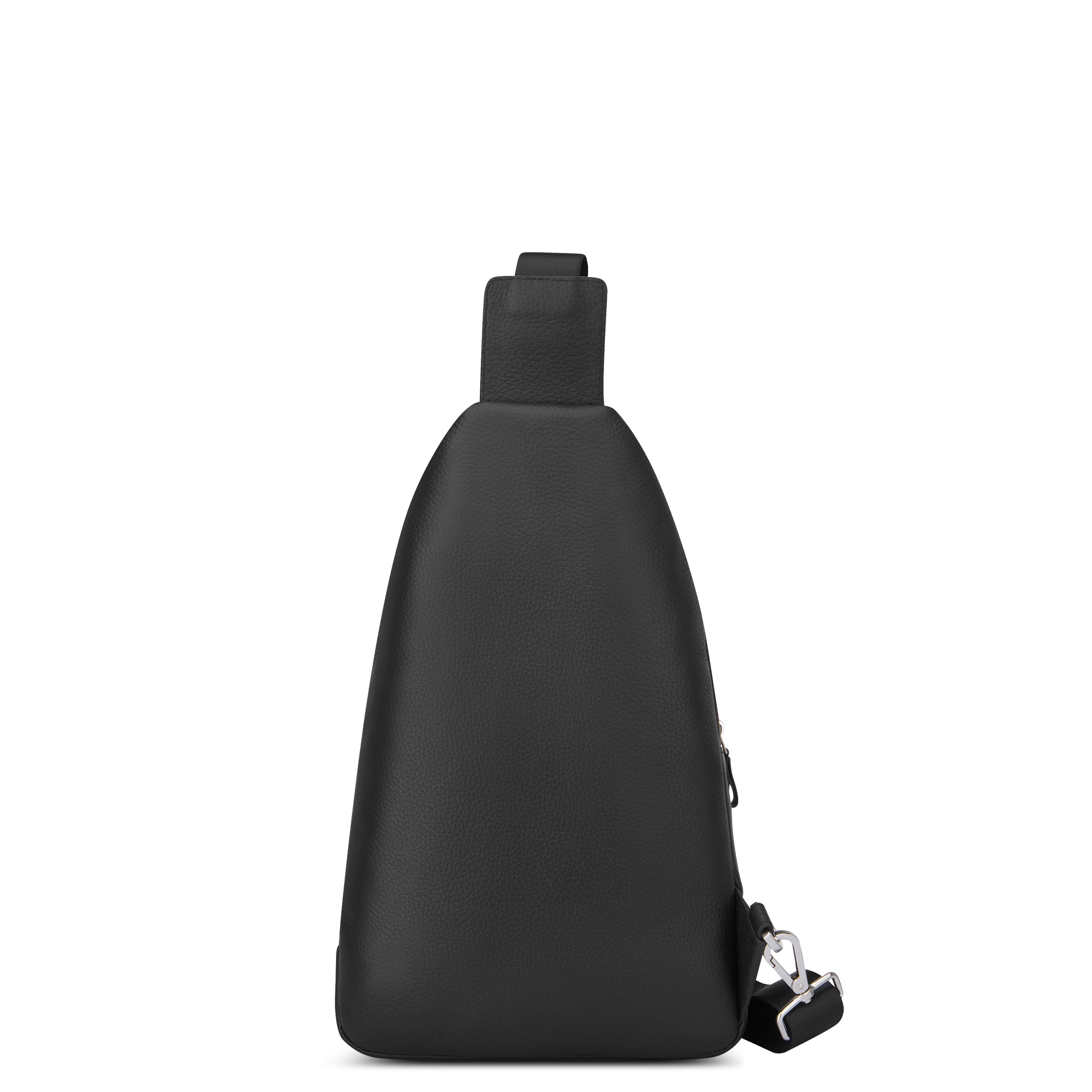 LE CUIR GRAINE| Sac Bandoullière en Cuir NOIR