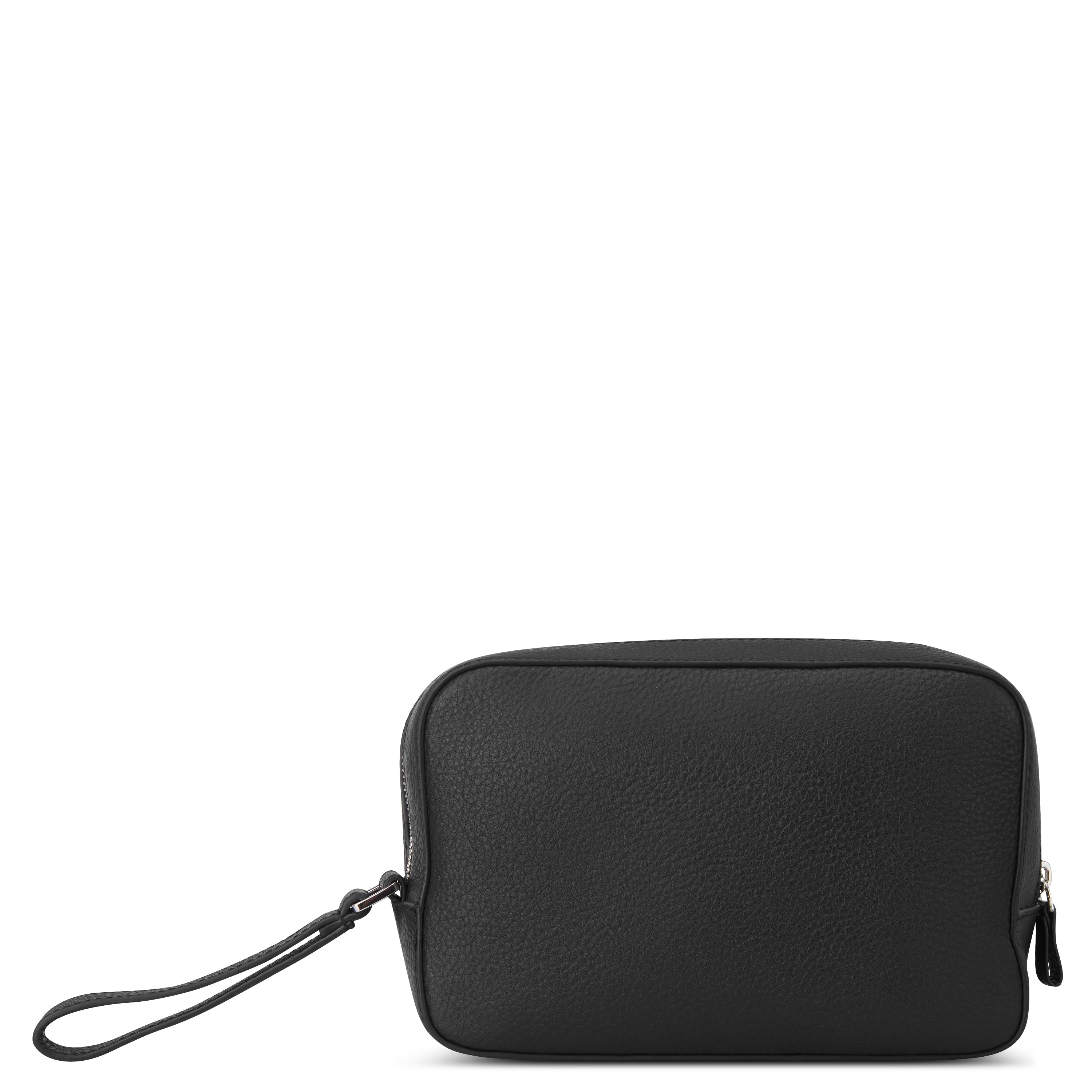 LE CUIR GRAINE| Trousse de Toilette en Cuir NOIR