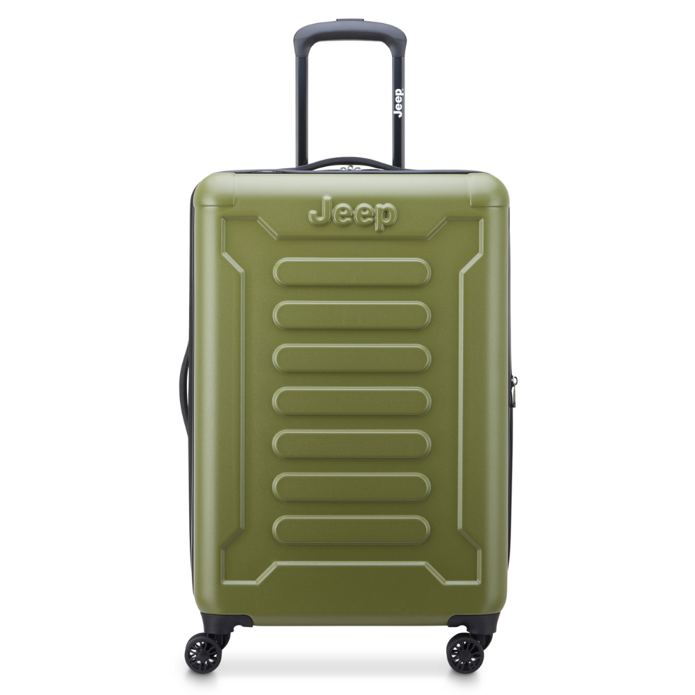 JH004C | 27-Inch Expandable Check-In Suitcase, Avocado