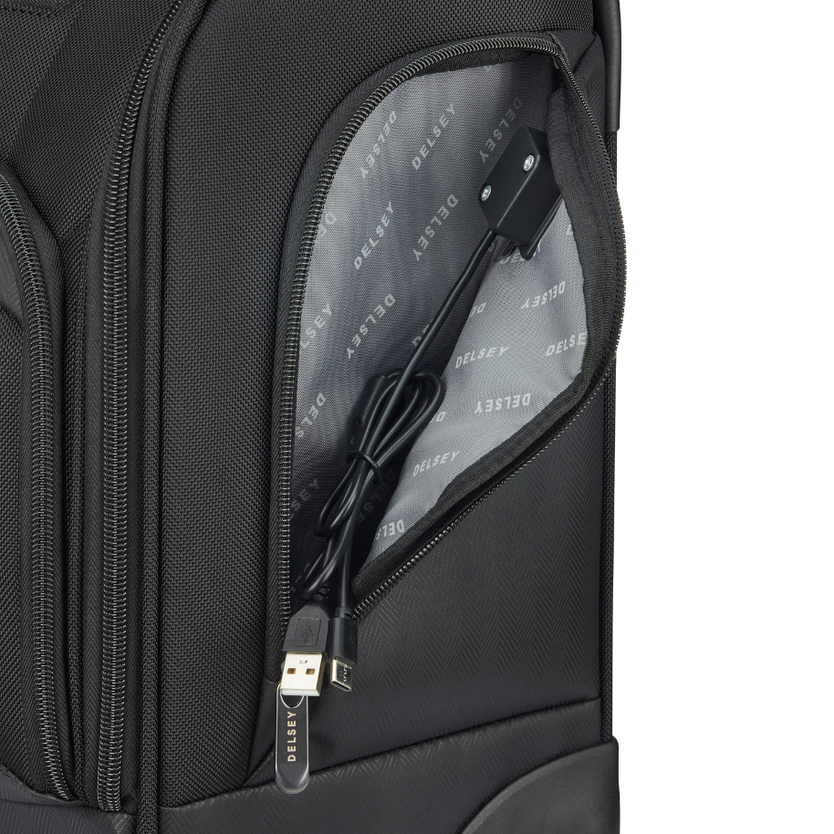 DLC PRO | Carry-On Underseater Suitcase, Black