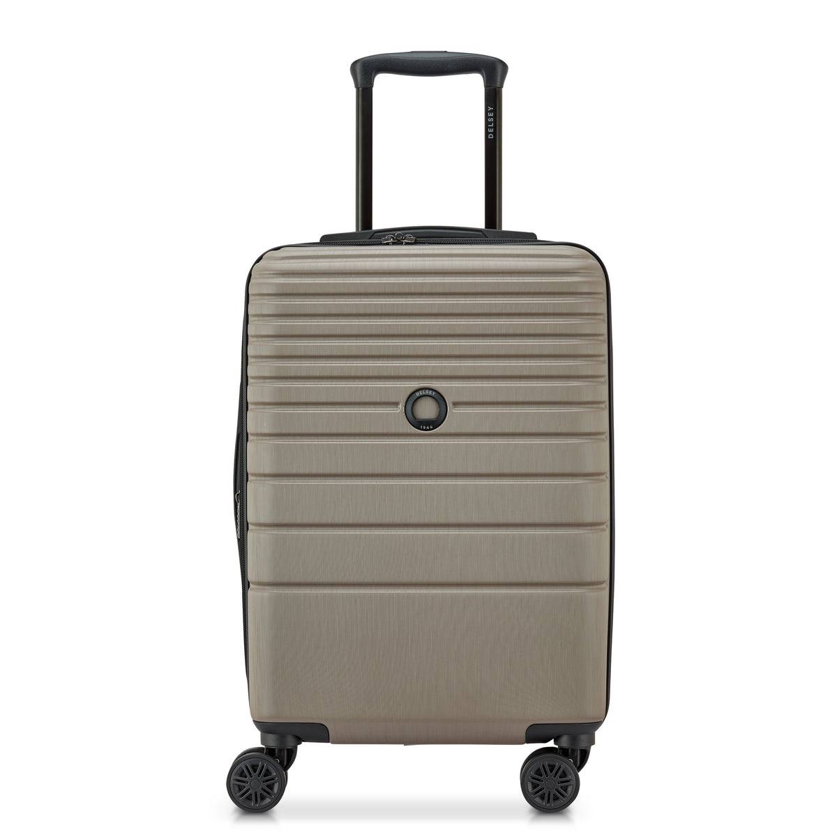 COSMIQUE 23-Inch Expandable Carry-On Suitcase, Beige