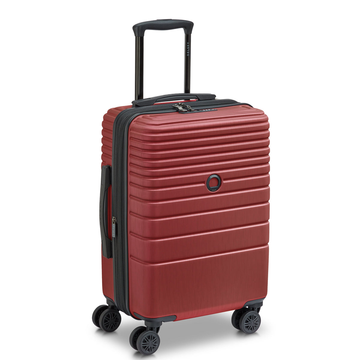 COSMIQUE 23-Inch Expandable Carry-On Suitcase, Syrah red