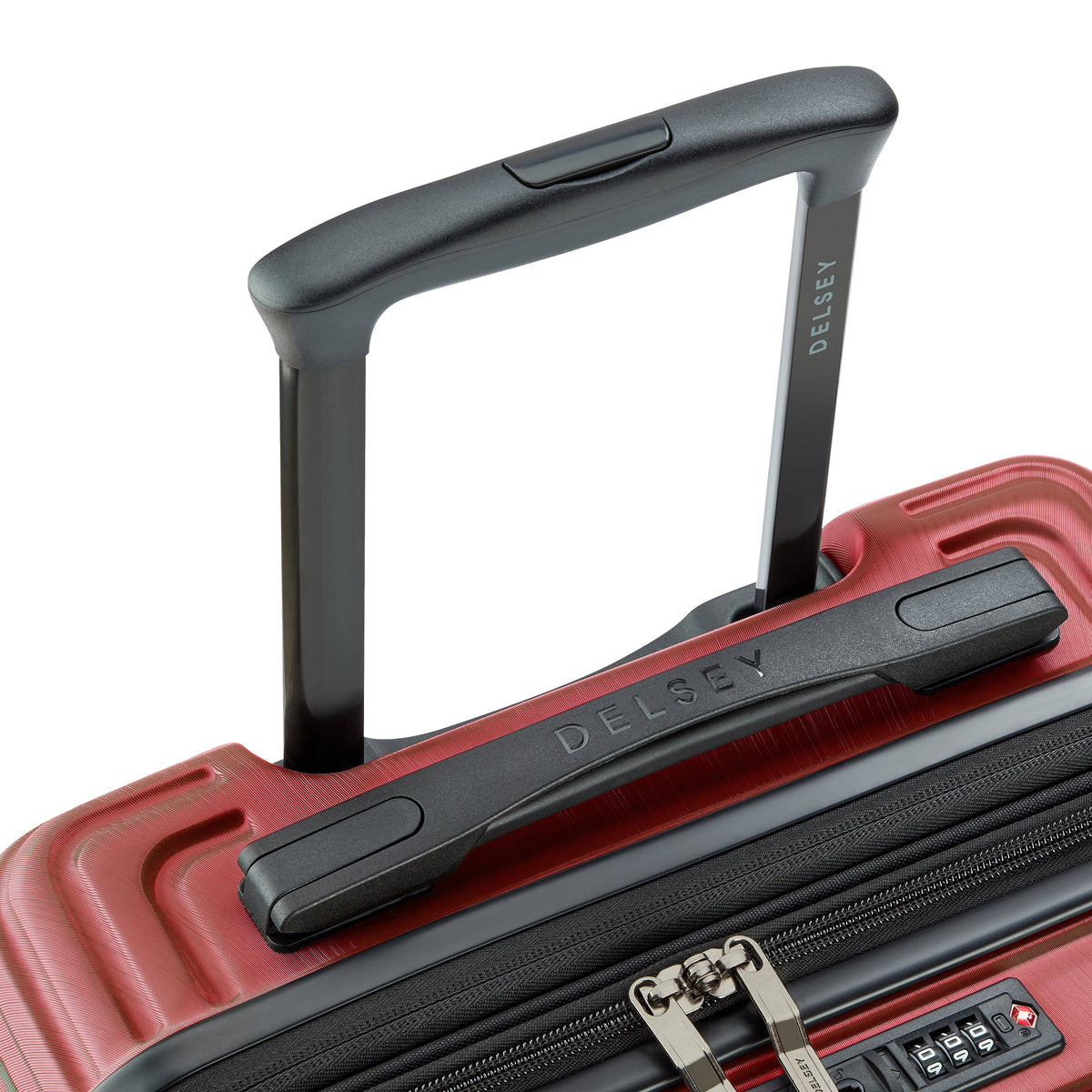 COSMIQUE 23-Inch Expandable Carry-On Suitcase, Syrah red