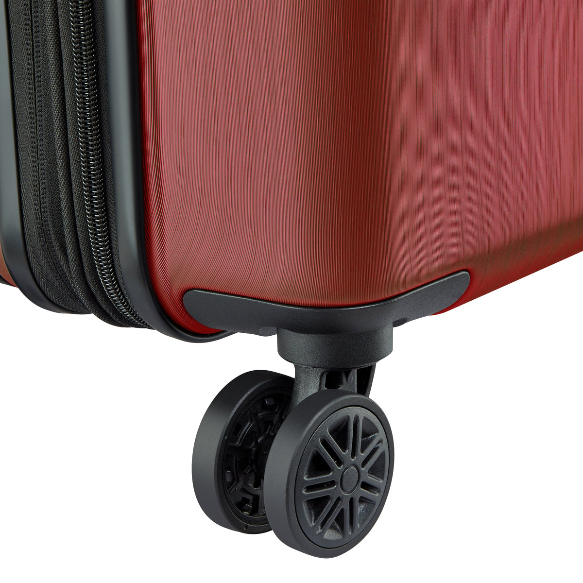 COSMIQUE 23-Inch Expandable Carry-On Suitcase, Syrah red