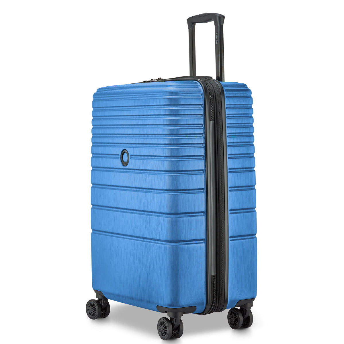 COSMIQUE 27-Inch Expandable Check-In Suitcase, Light blue