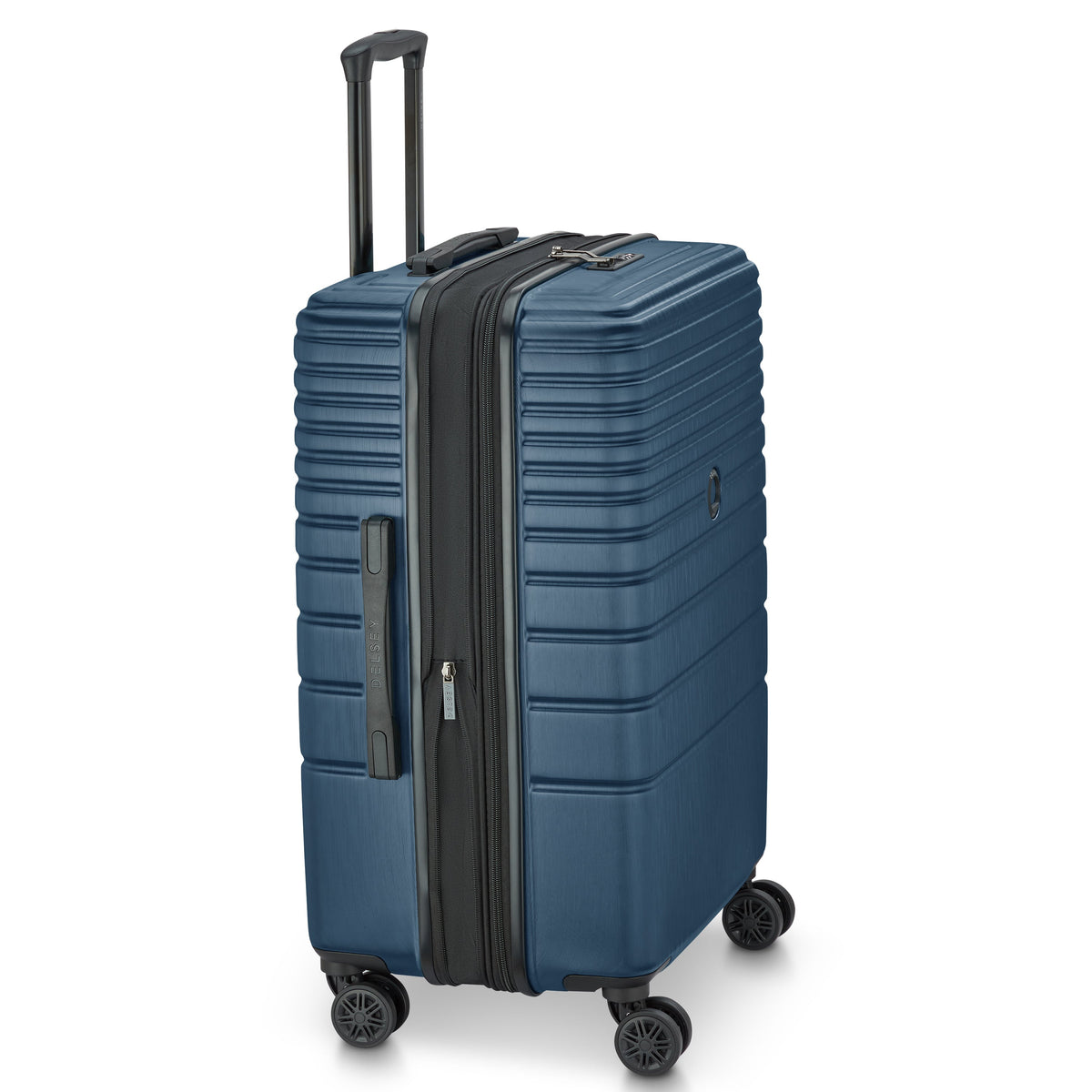 COSMIQUE | 27-Inch Expandable Check-In Suitcase, Deep sea navy