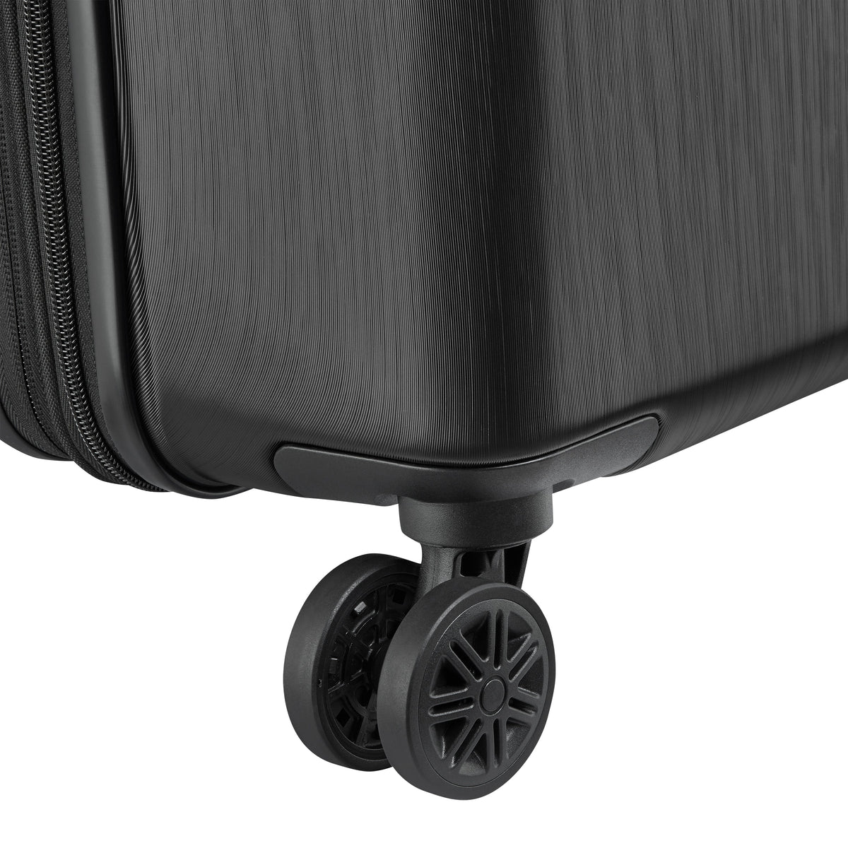 COSMIQUE 32-Inch Expandable Check-In Suitcase, Black