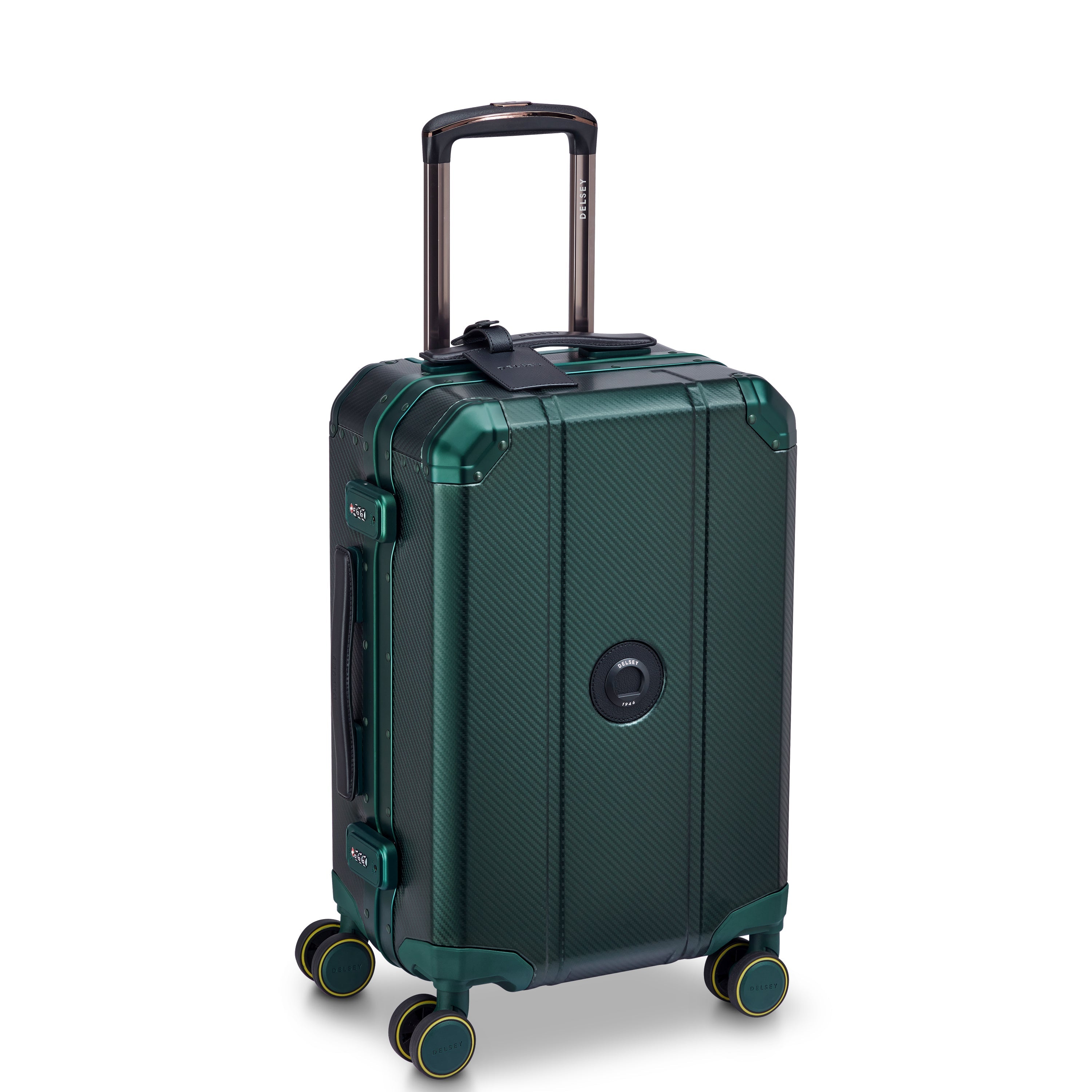 ALU'R | 19-Inch Aluminum Carry-On Suitcase, Green