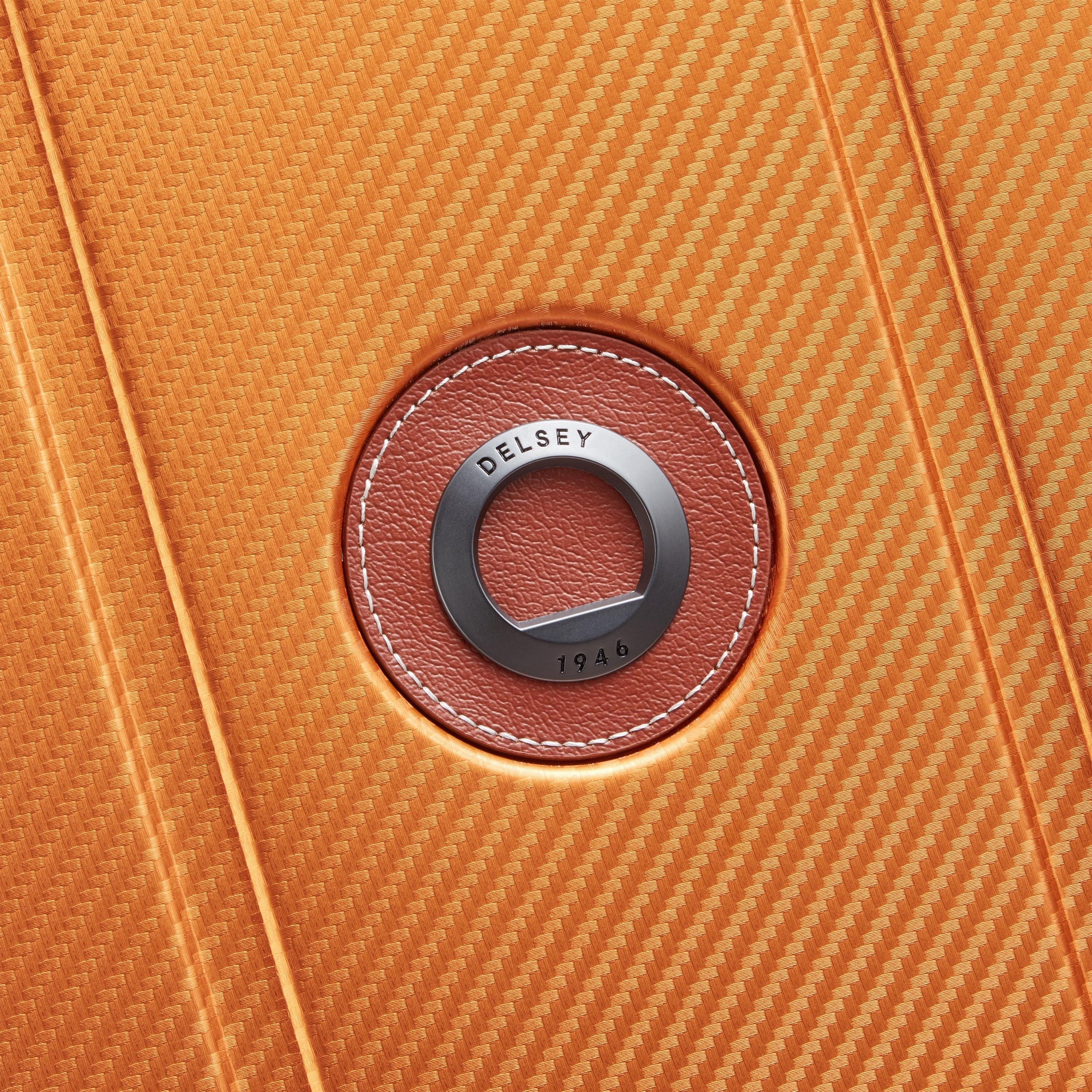 ALU'R | 19-Inch Aluminum Carry-On Suitcase, Orange