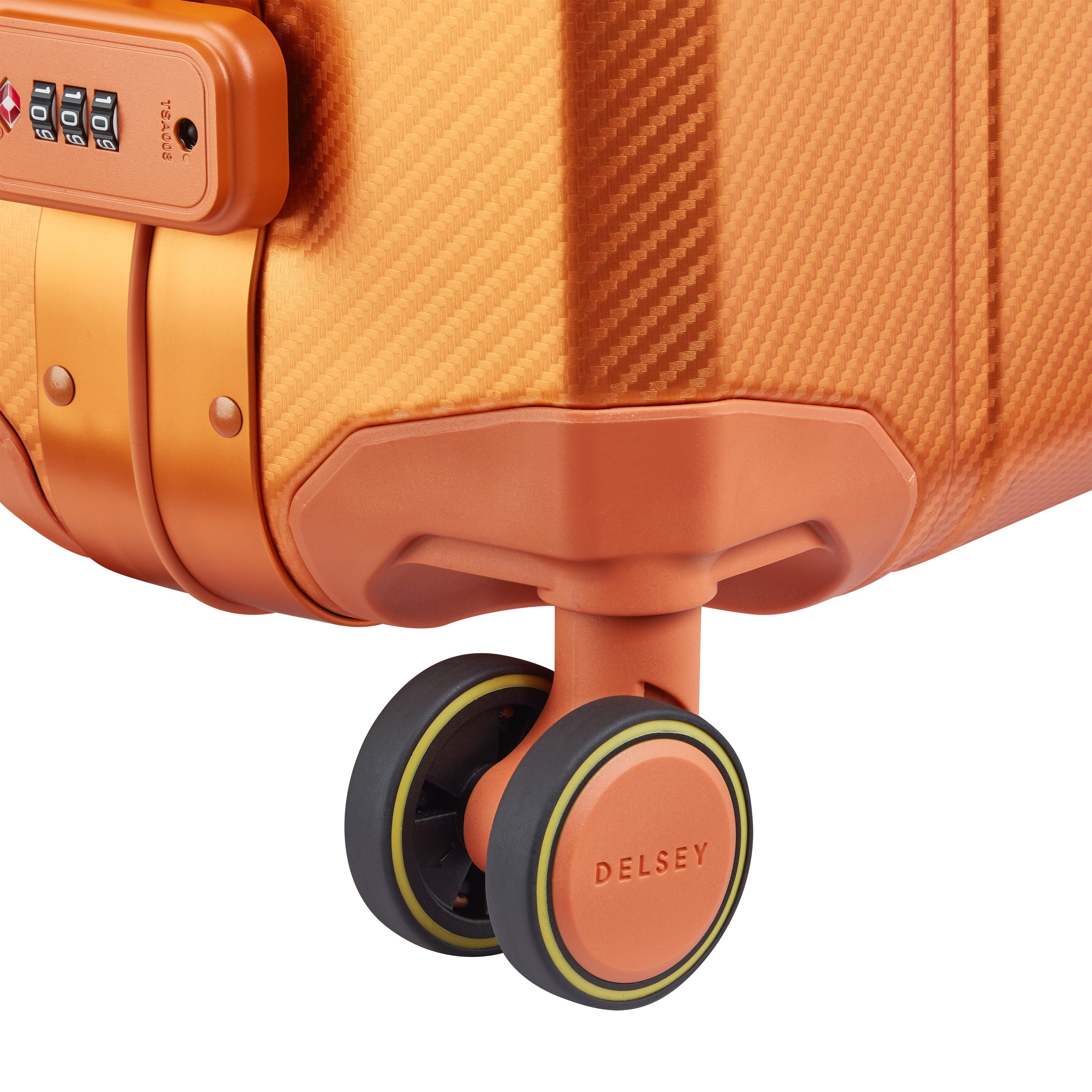 ALU'R | 19-Inch Aluminum Carry-On Suitcase, Orange