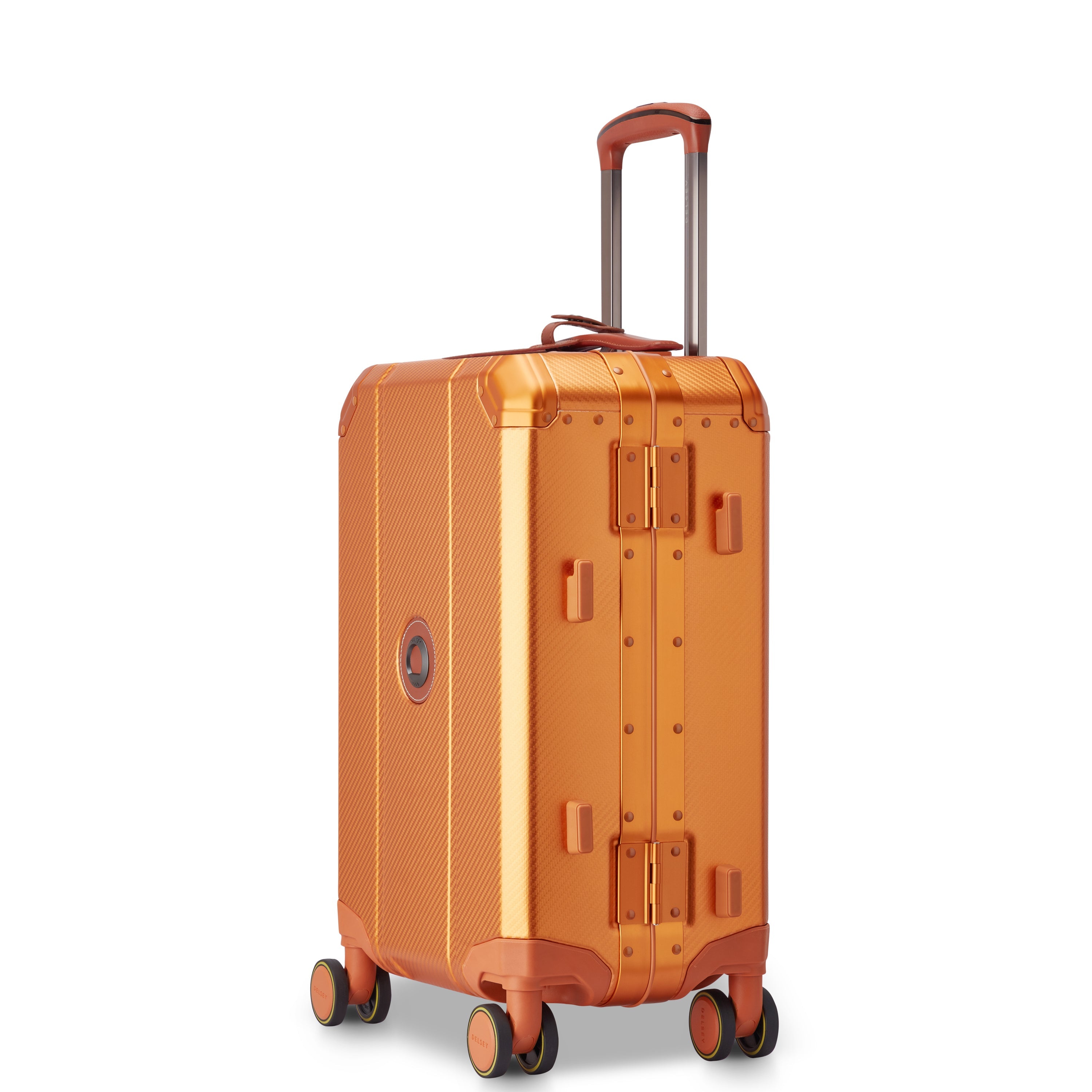 ALU'R | 19-Inch Aluminum Carry-On Suitcase, Orange