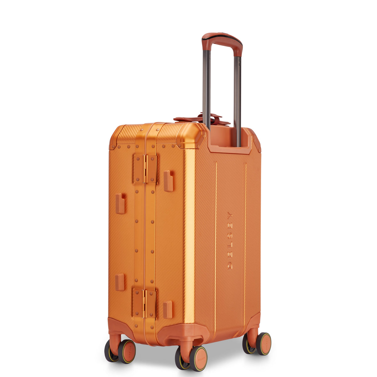 ALU'R | 19-Inch Aluminum Carry-On Suitcase, Orange