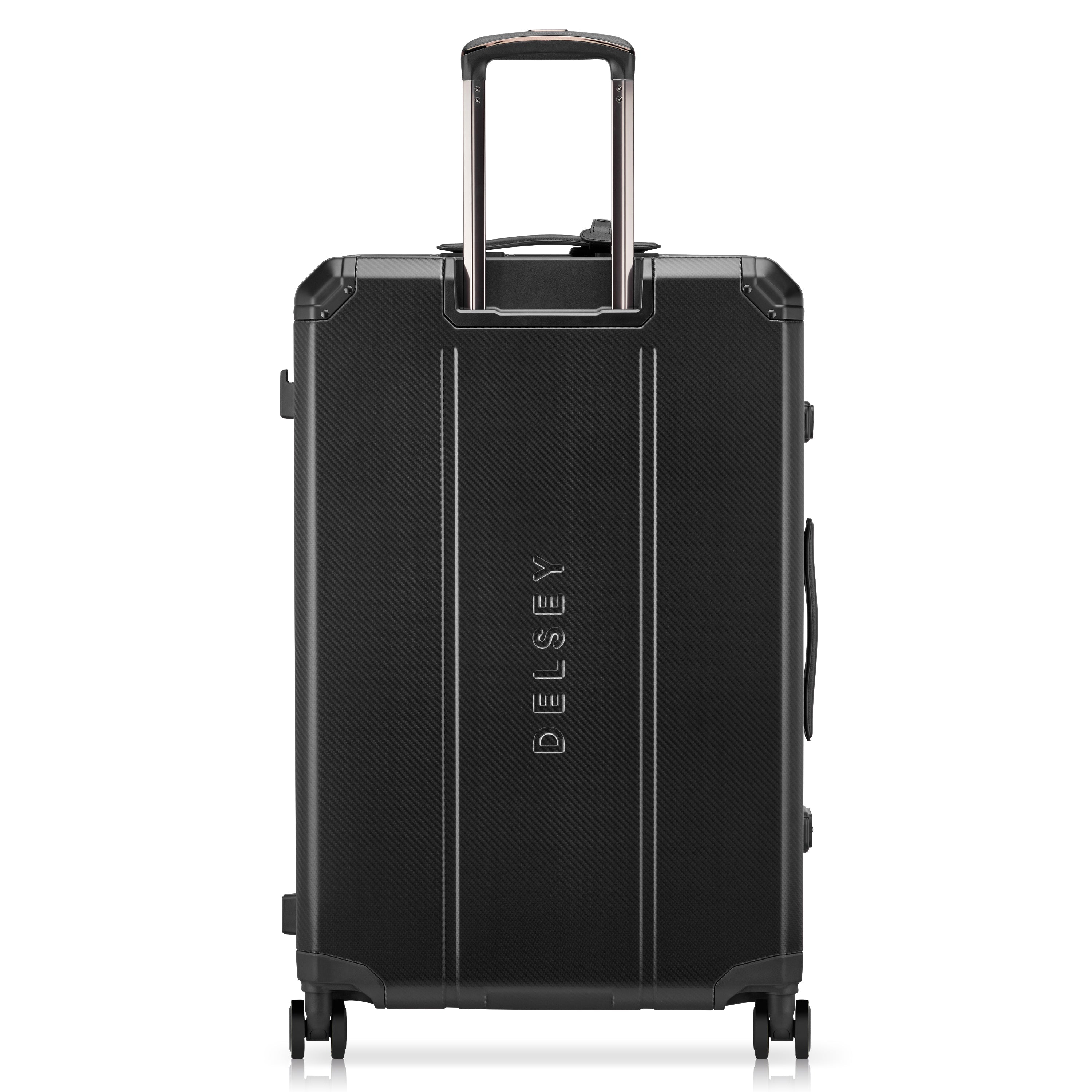 ALU'R | 28-Inch Aluminum Check-In Suitcase, Black