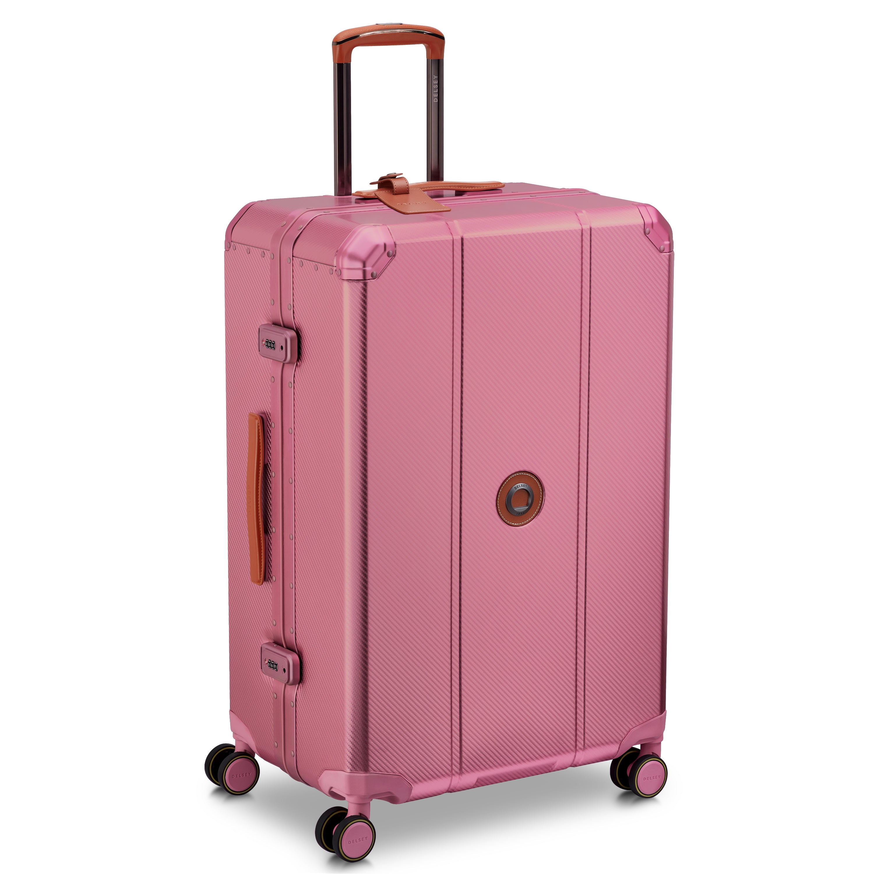 ALU'R | 28-Inch Aluminum Check-In Suitcase, Pink