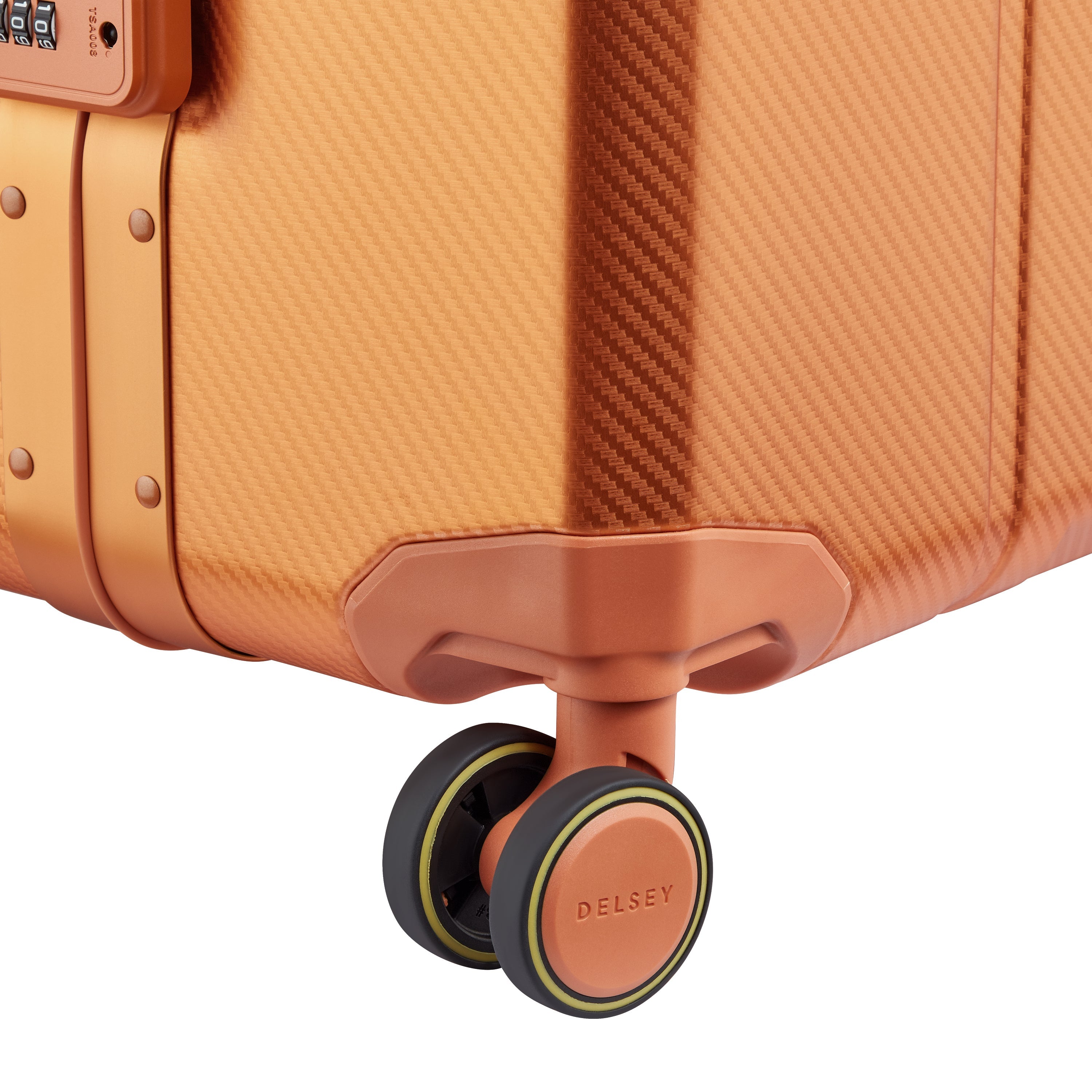 ALU'R | 28-Inch Aluminum Check-In Suitcase, Orange