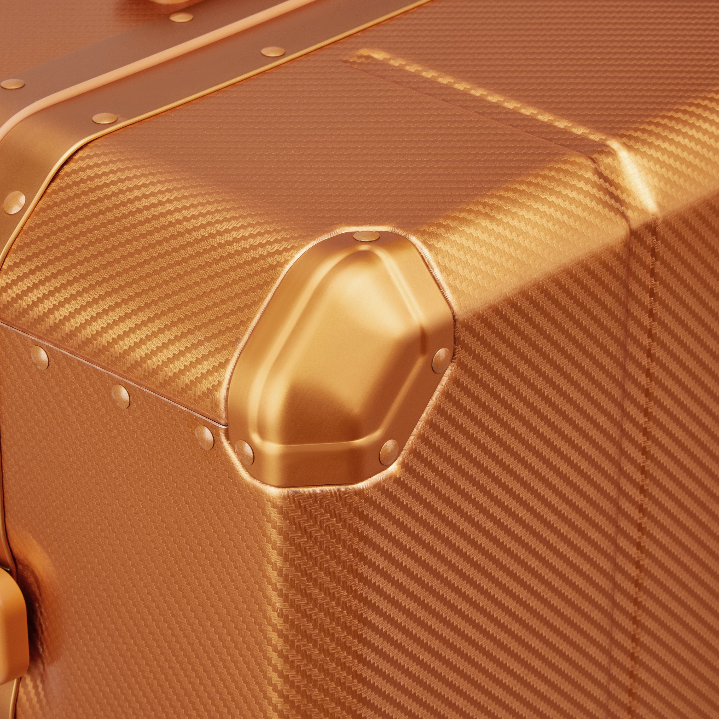 ALU'R | 28-Inch Aluminum Check-In Suitcase, Orange