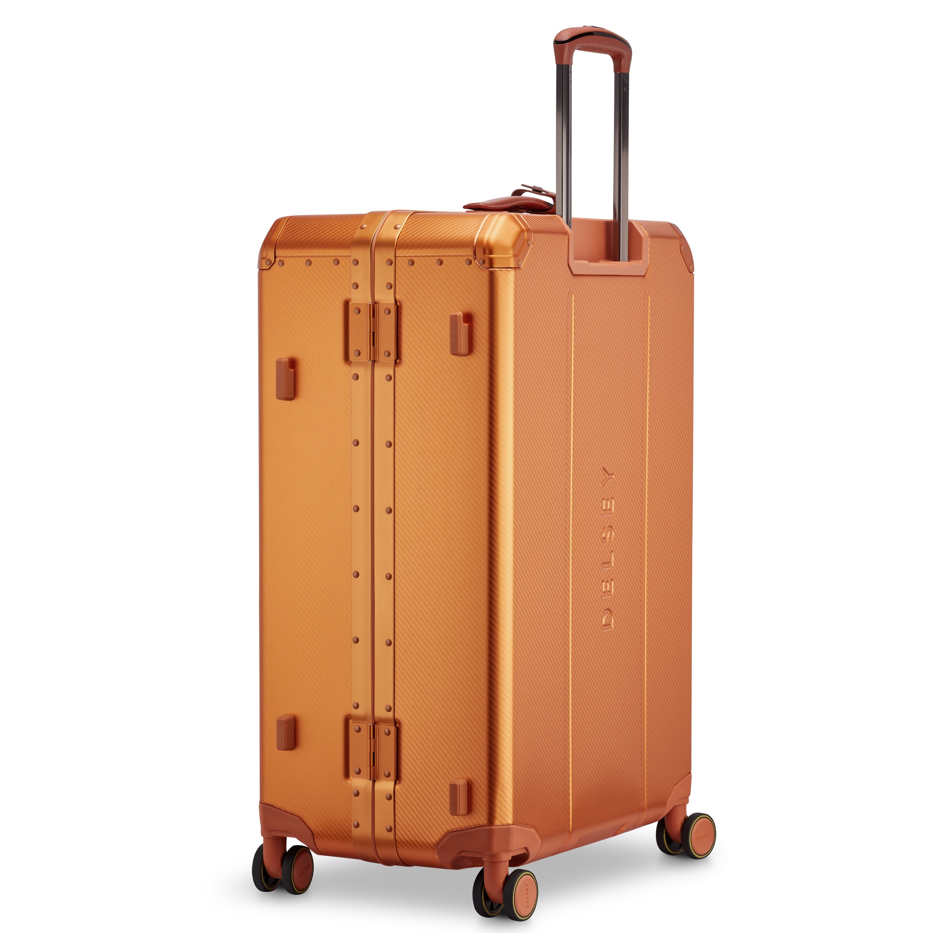 ALU'R | 28-Inch Aluminum Check-In Suitcase, Orange