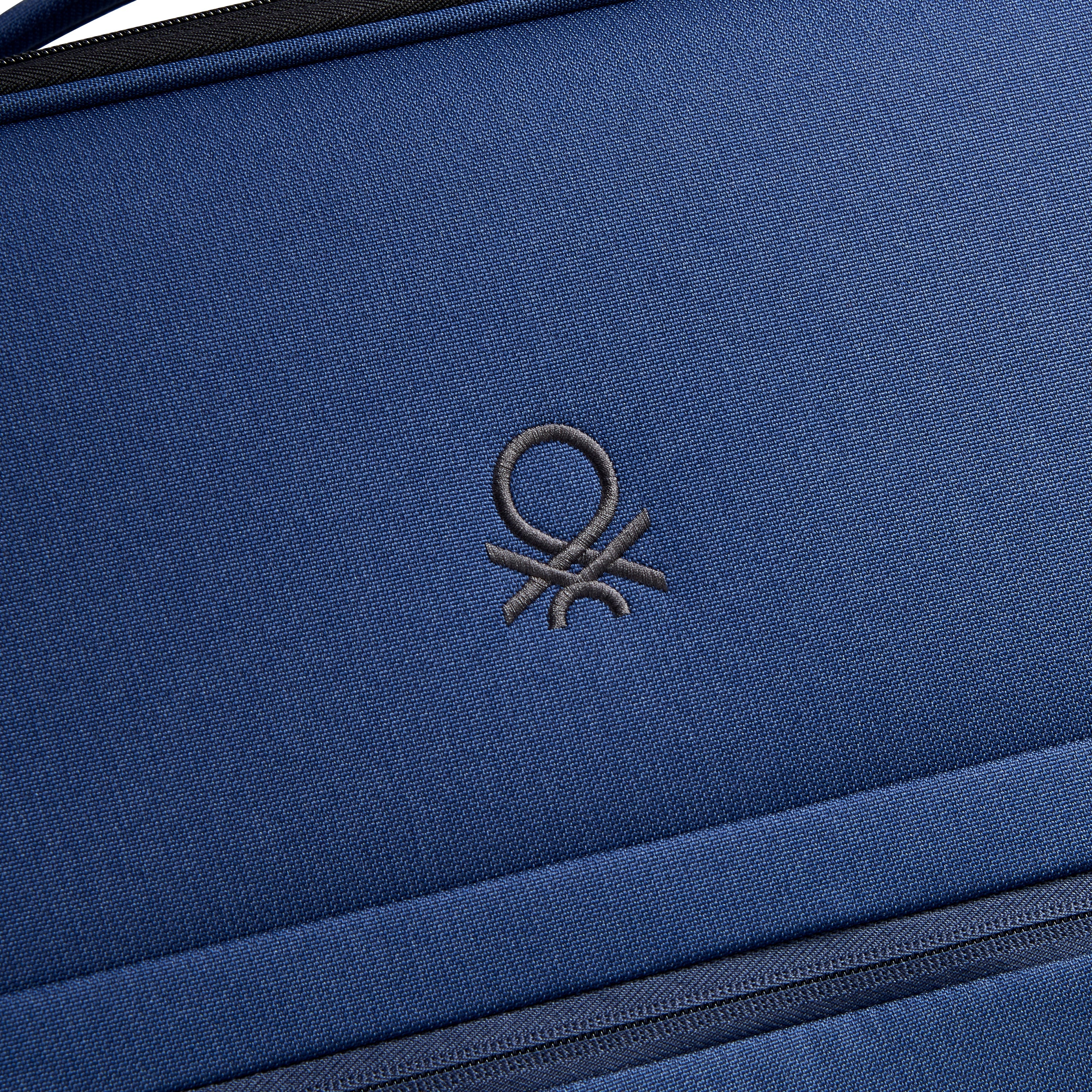 BE | 26-Inch Expandable Check-In Suitcase, Faded denim