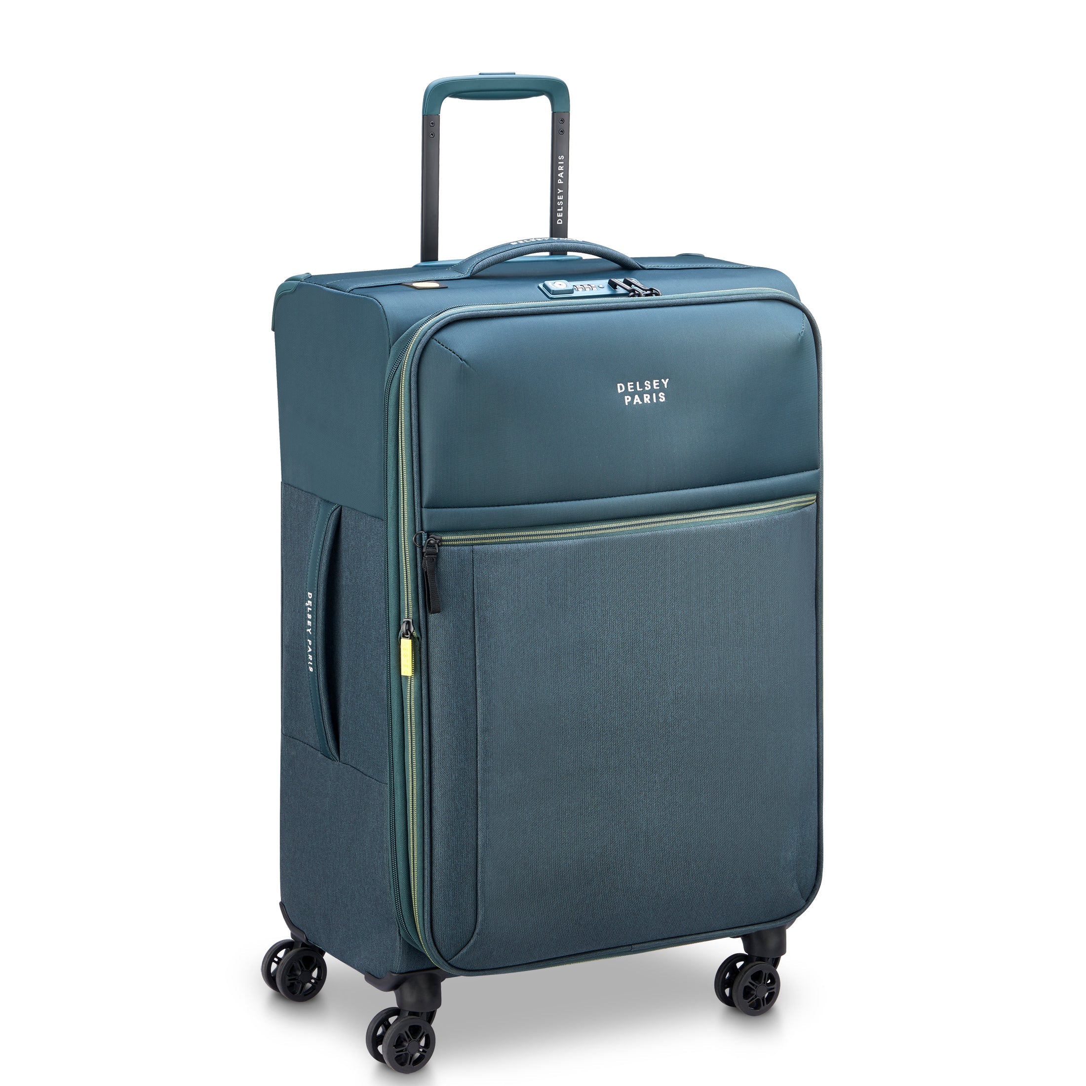 BROCHANT 3| Valise Soute Extensible 68 CM VERT