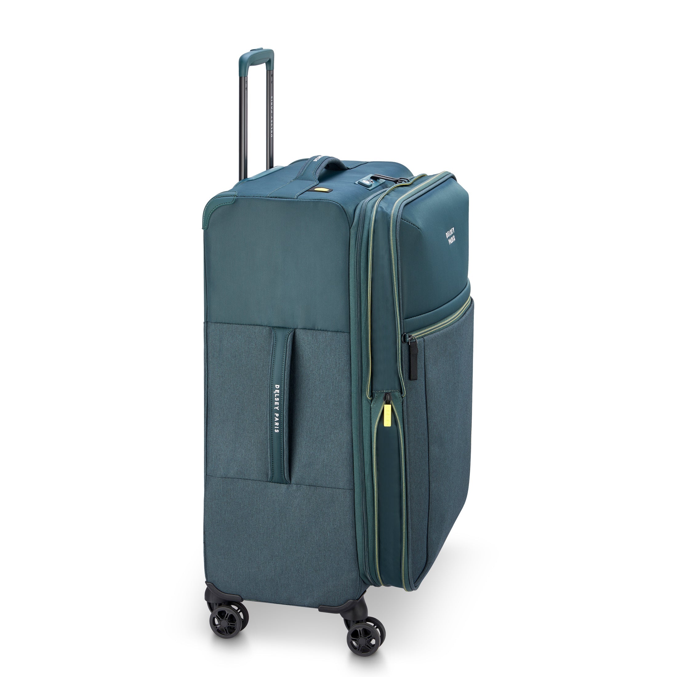 BROCHANT 3| Valise Soute Extensible 68 CM VERT