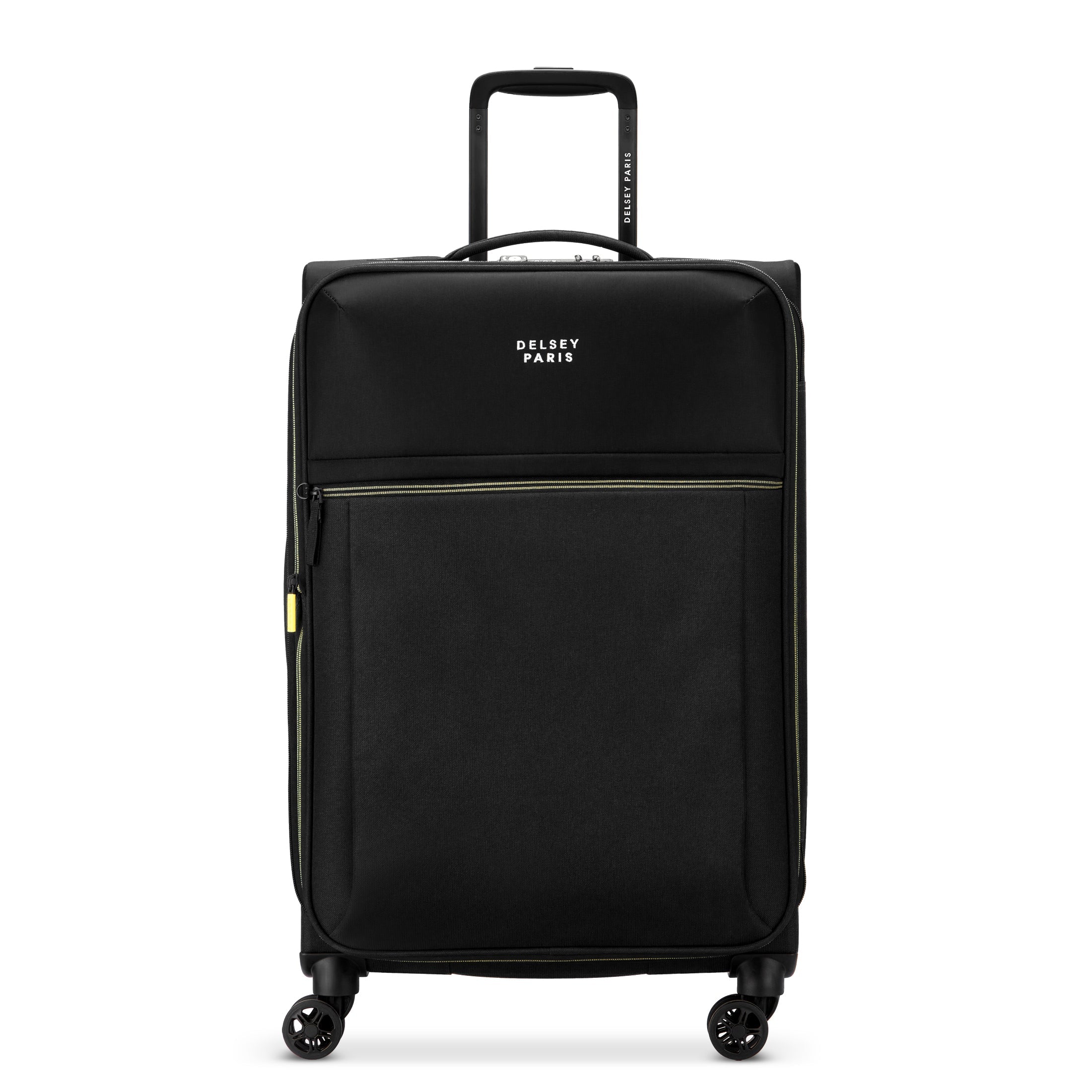 BROCHANT 3| Valise Soute Extensible 68 CM NOIR PROFOND