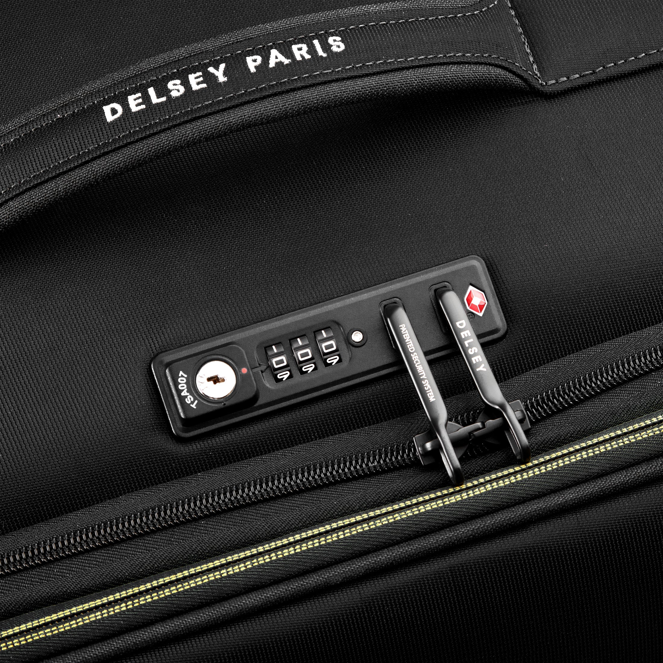 BROCHANT 3| Valise Soute Extensible 68 CM NOIR PROFOND