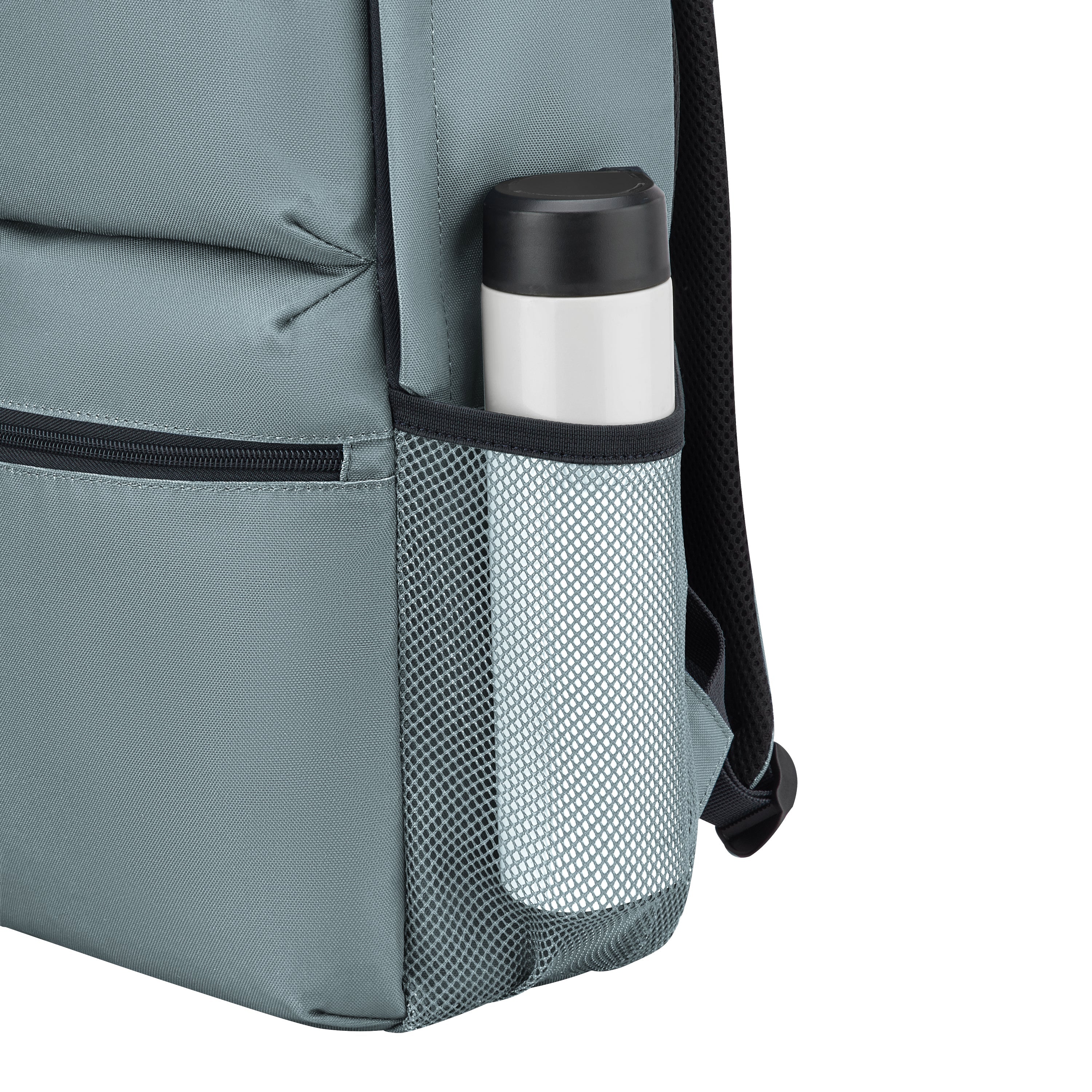 RESET 15.6-Inch Laptop Backpack, Slate grey