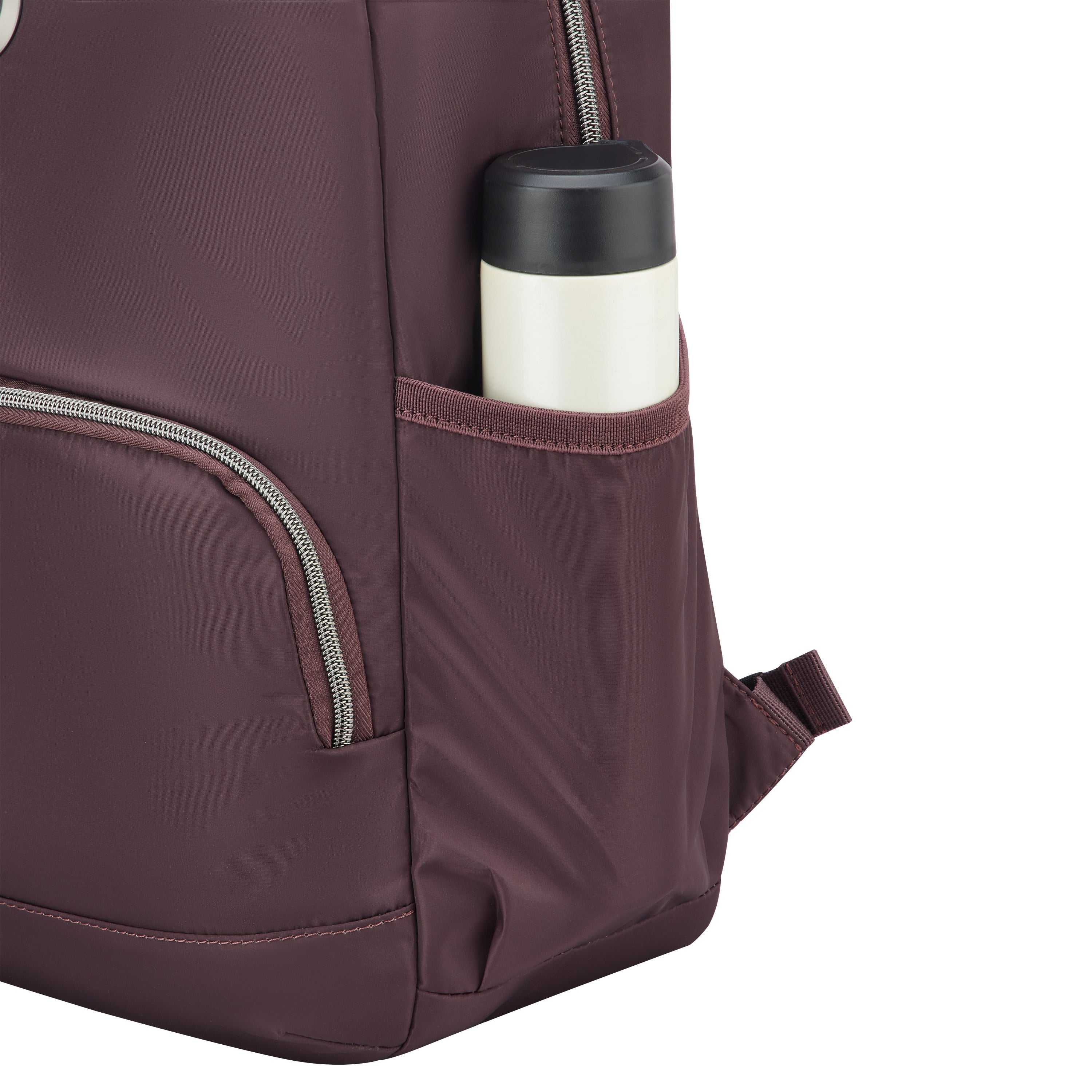 SUNNY | 15.6-Inch Laptop Backpack, Cocoa powder