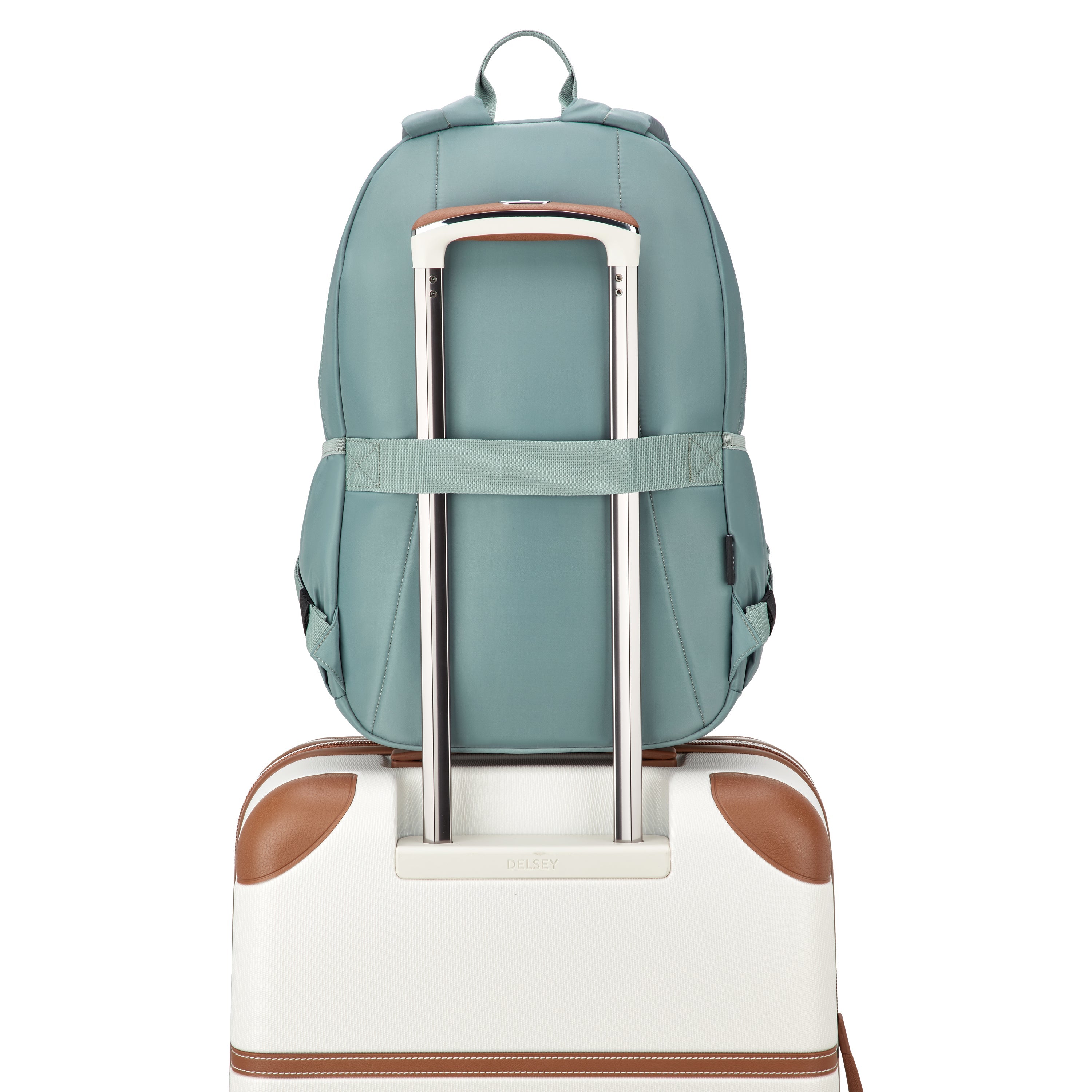 SUNNY | 15.6-Inch Laptop Backpack, Sage green
