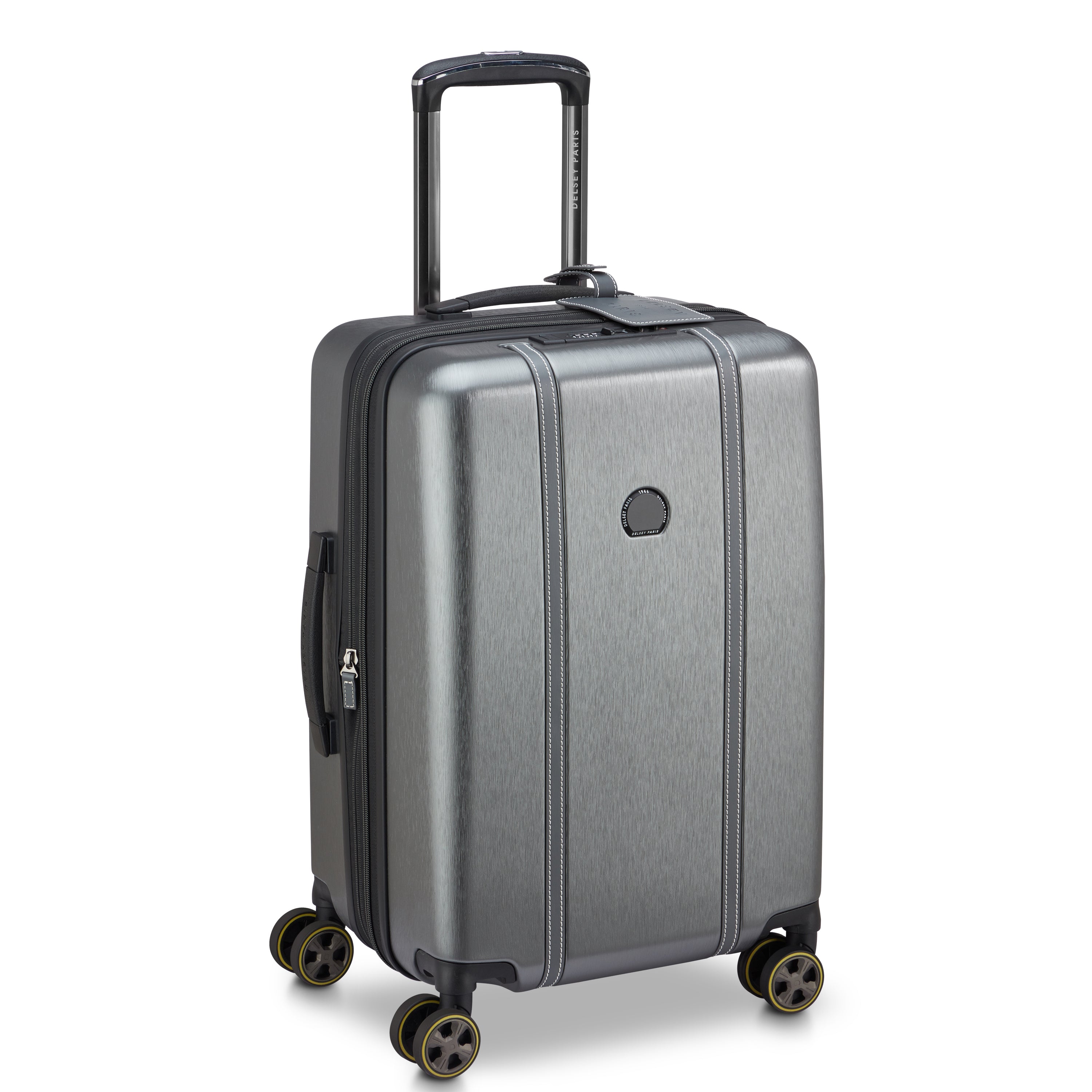 CADENCE| Valise Cabine Extensible 58 CM ARGENT