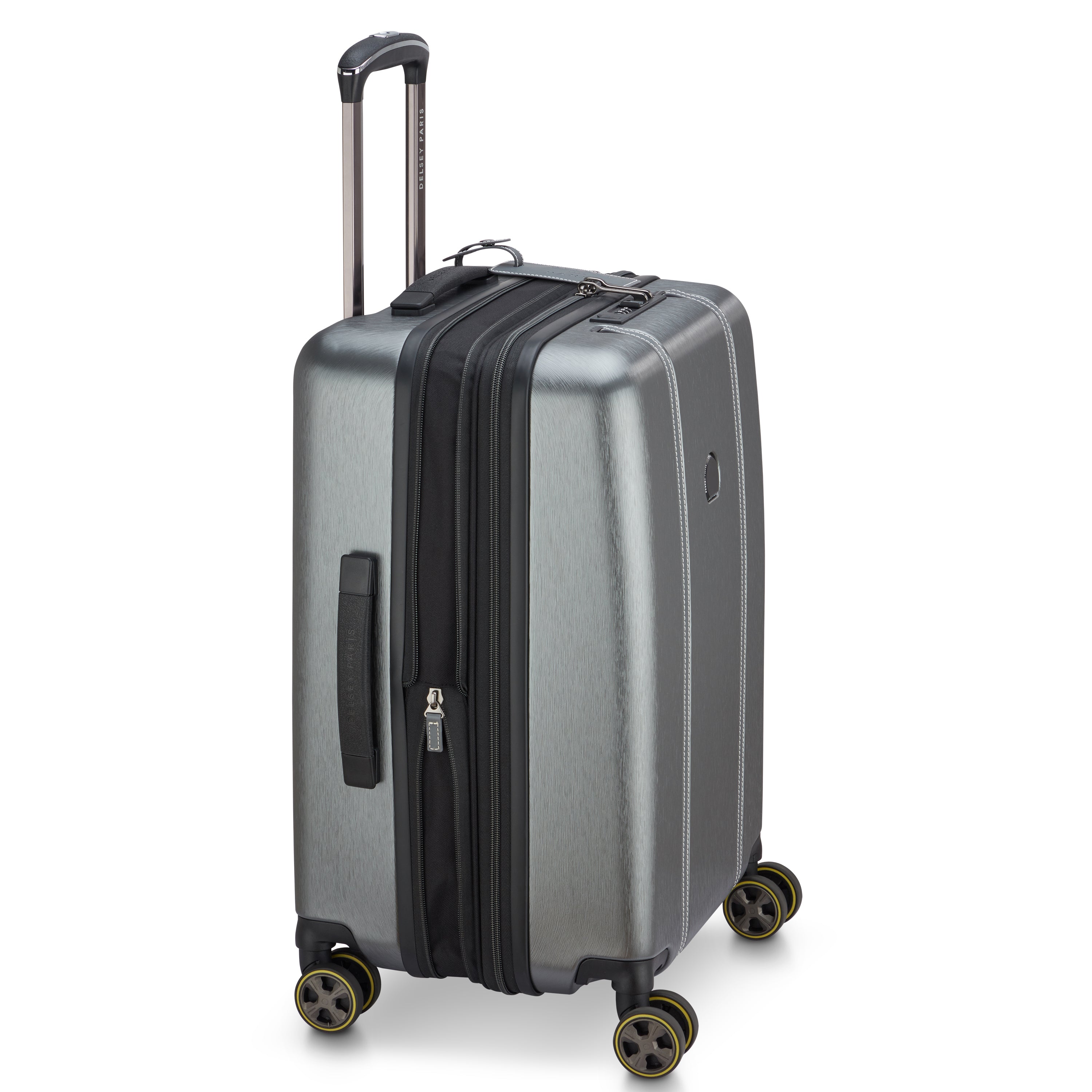 CADENCE| Valise Cabine Extensible 58 CM ARGENT